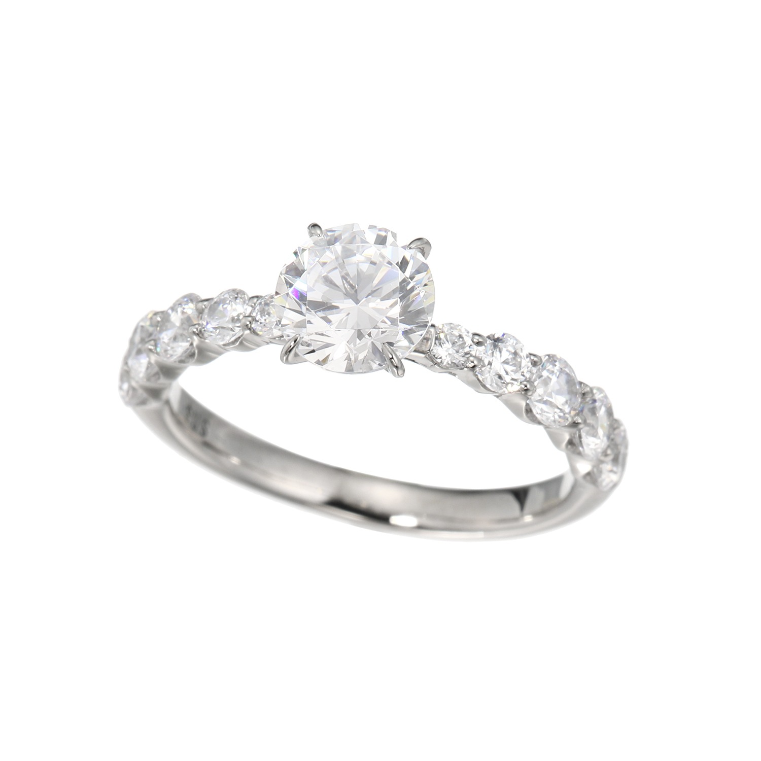 ステングレイス サージカルステンレス プレシオサ社製ＣＺ フラワーセッティング リング