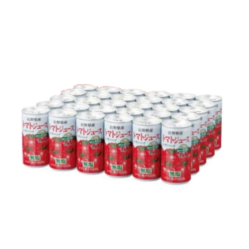 長野県産 完熟信州トマトジュース シーズンパック（無塩） ＜３０缶＞