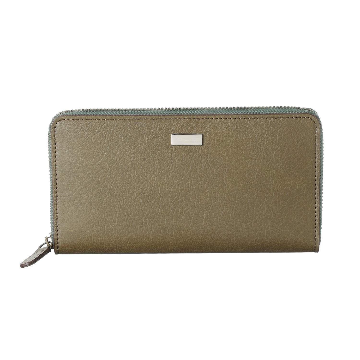 リアマッサ 鹿革 ラウンドウォレット