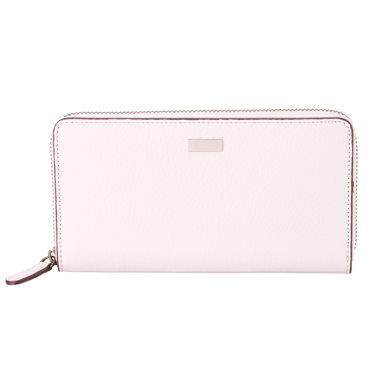 リアマッサ 鹿革 ラウンドウォレット