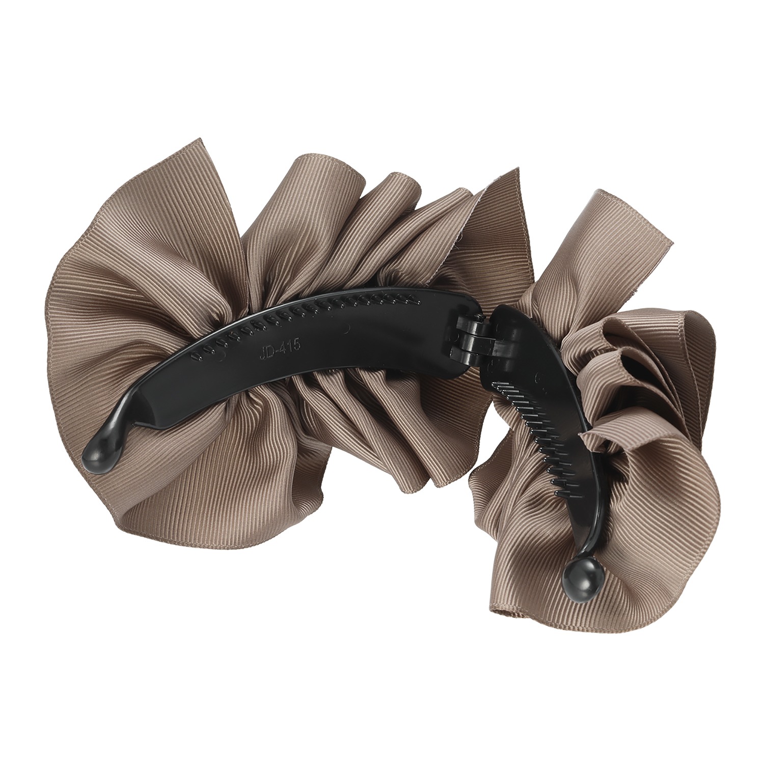 フラワー グログラン バナナクリップ