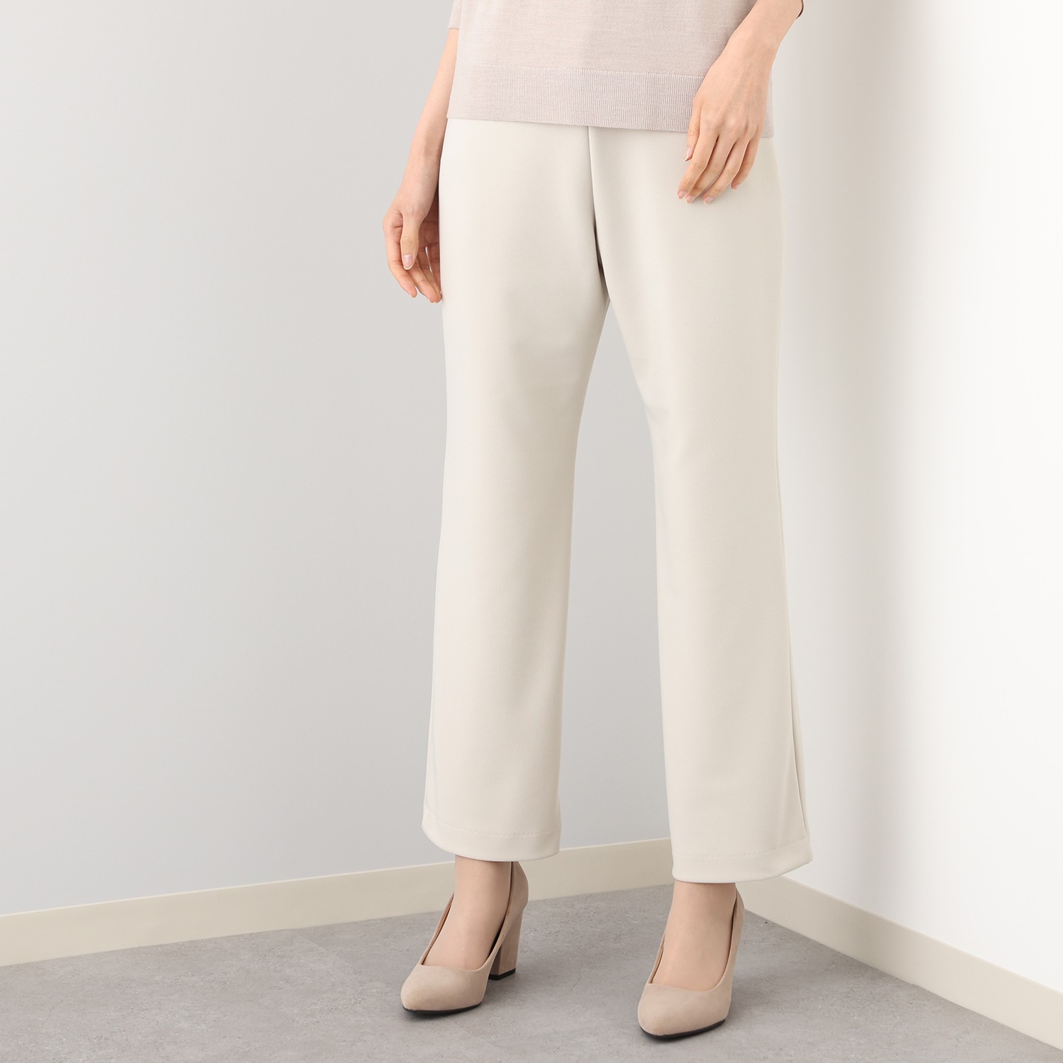 ＜股下６５ｃｍ＞上質ごこち ストレートパンツ 