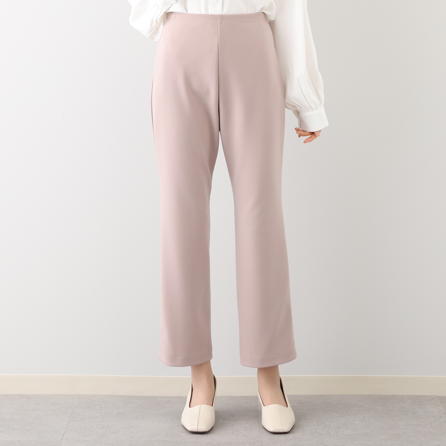 ＜股下６５ｃｍ＞上質ごこち ストレートパンツ 