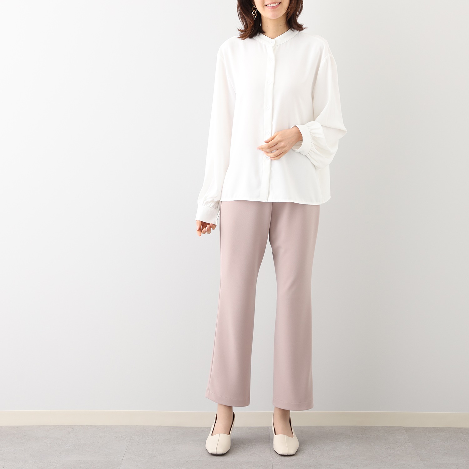 ＜股下６５ｃｍ＞上質ごこち ストレートパンツ 