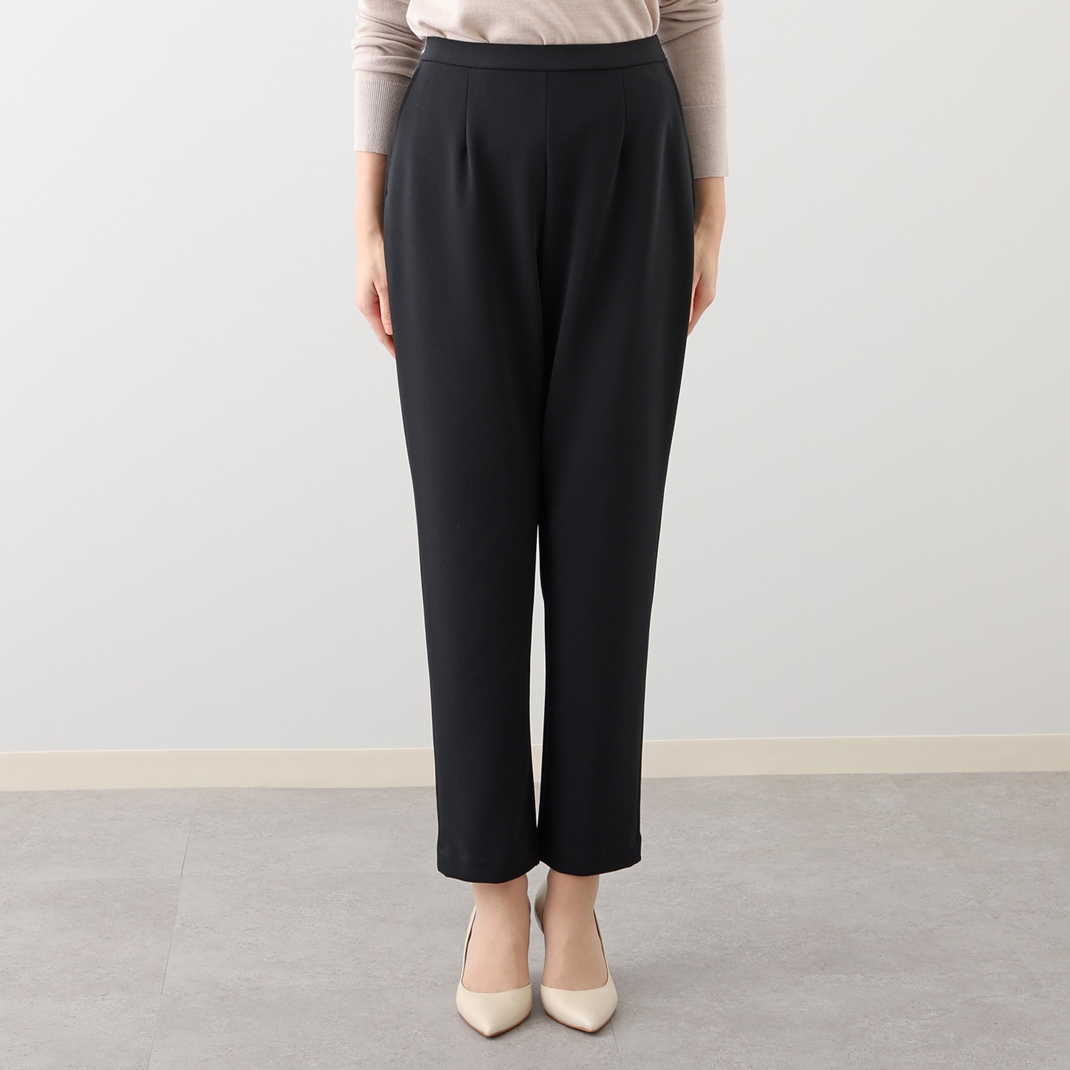 有木 ジャパンメイド テーパード アンクルパンツ＆はっ水スリムパンツ