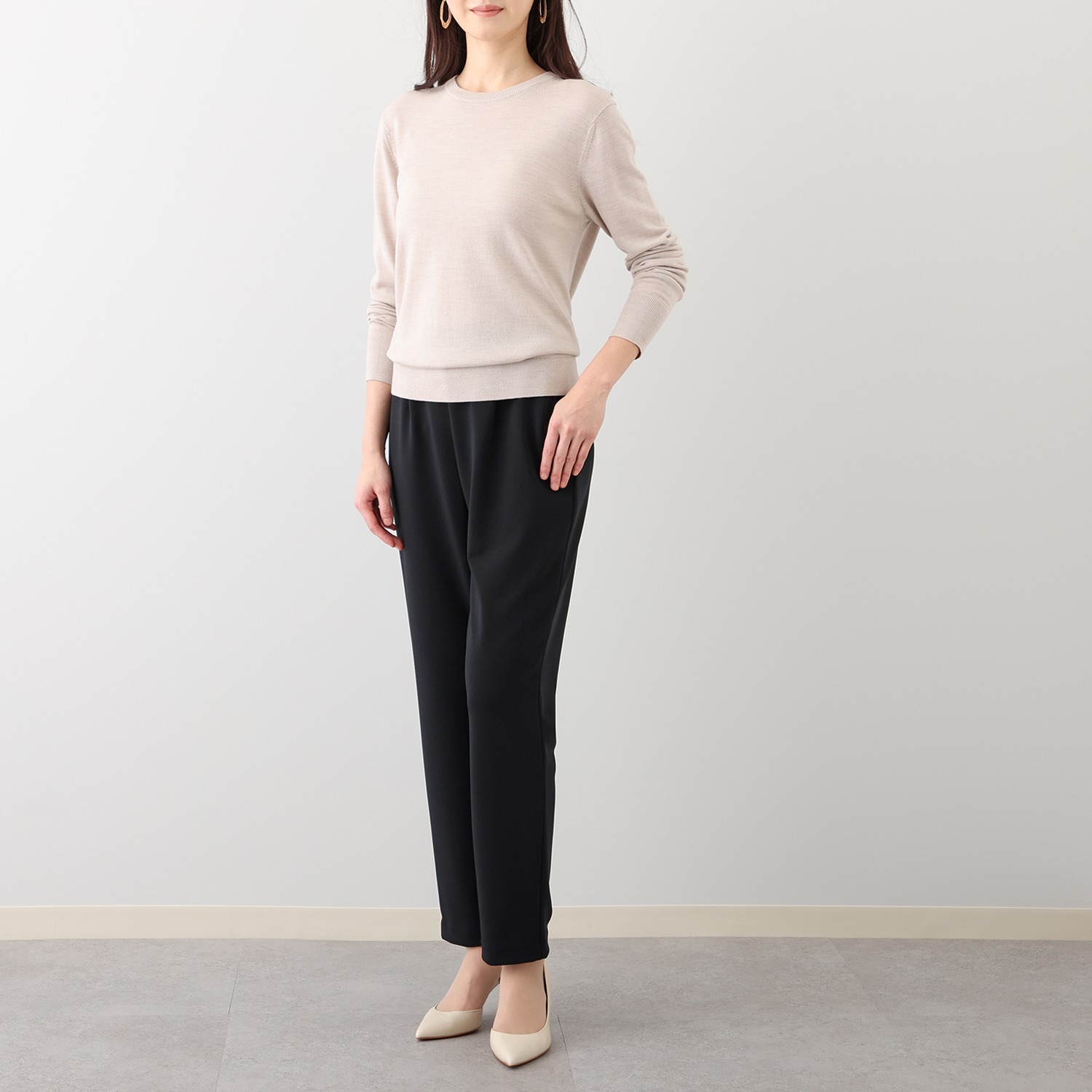 有木 ジャパンメイド テーパード アンクルパンツ＆はっ水スリムパンツ