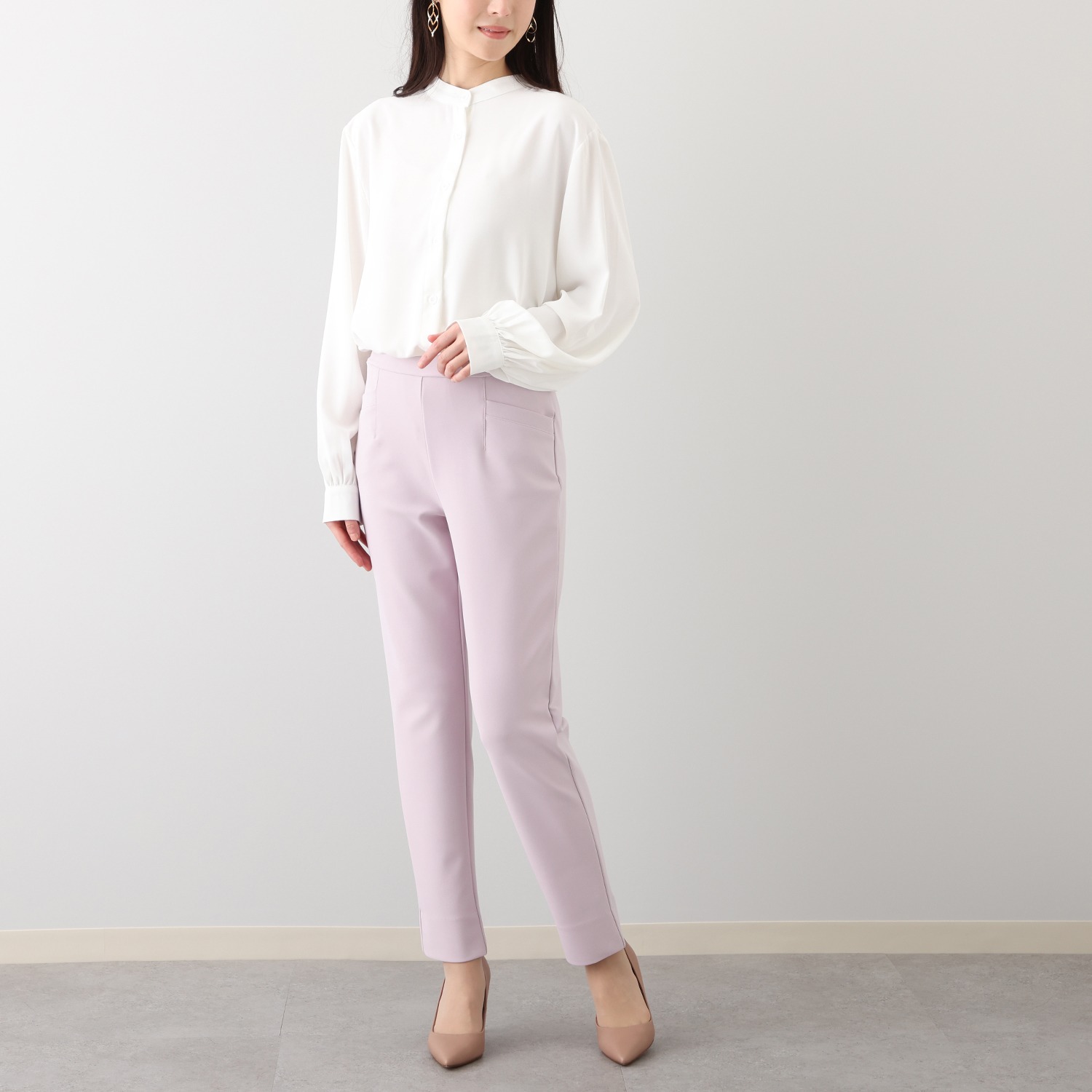 有木 ジャパンメイド テーパード アンクルパンツ＆はっ水スリムパンツ