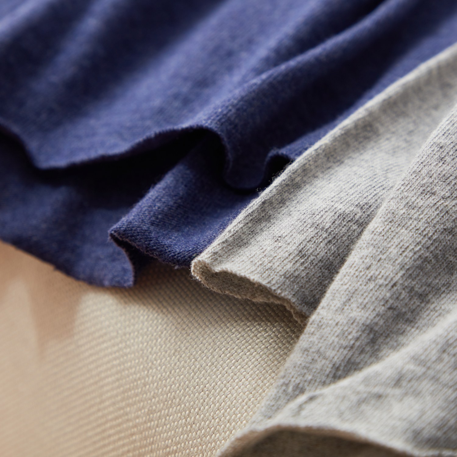 大津毛織 コットン ジーロンラム マルチリングケット２枚組