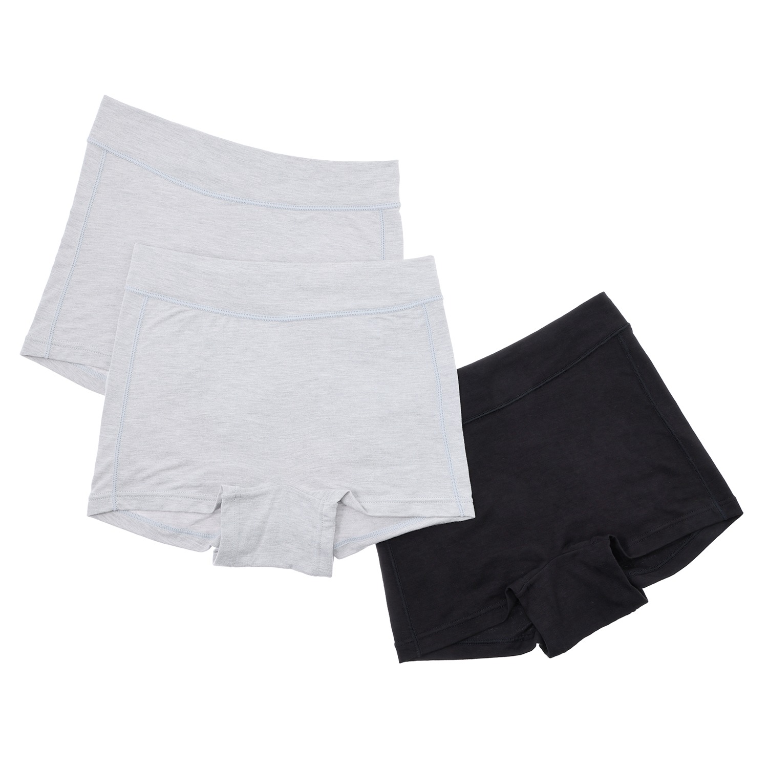 ヌーディーフィット 一分丈ショーツ ３枚セット