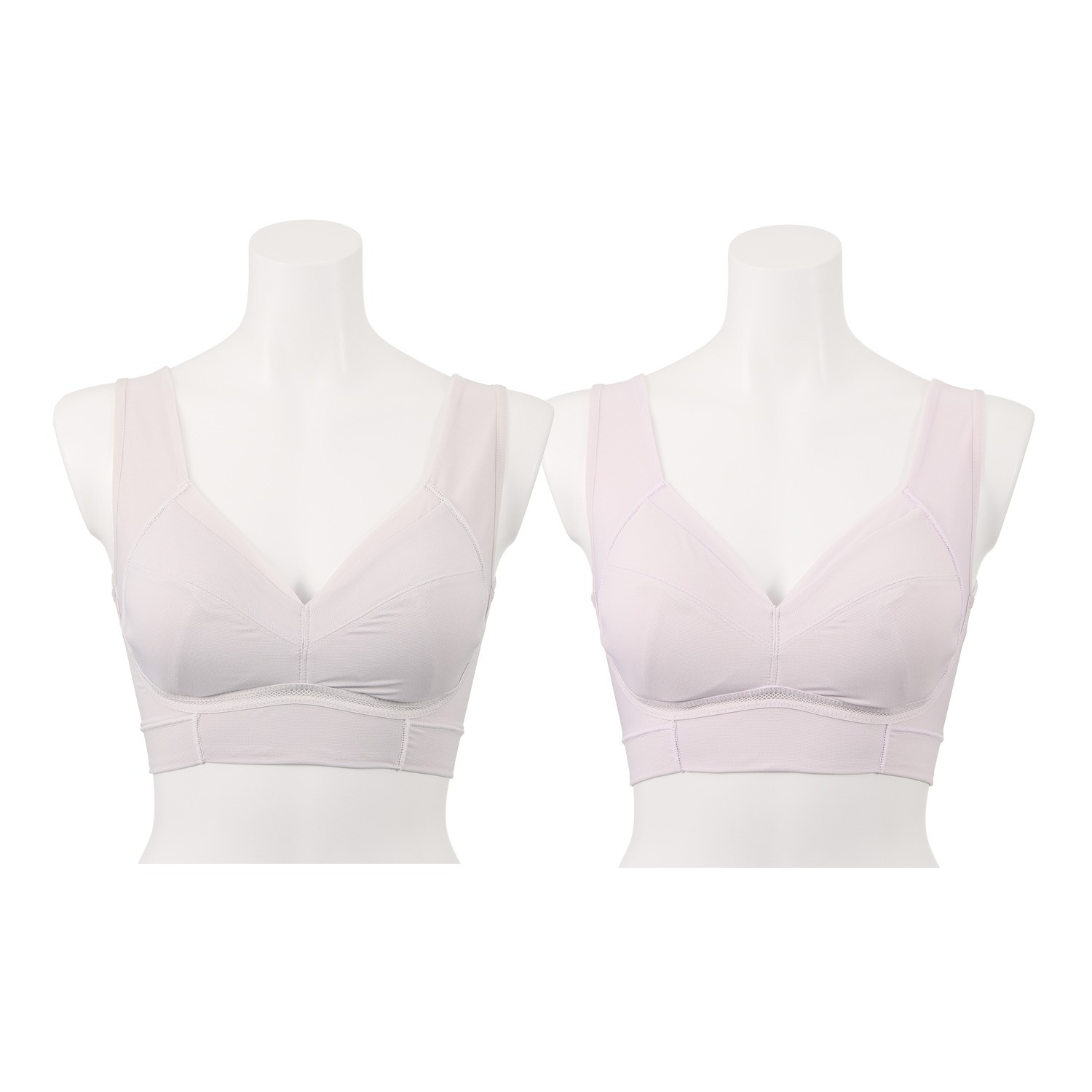 エイジングサポート 吸水速乾 ソフトフィット ブラジャー２枚セット