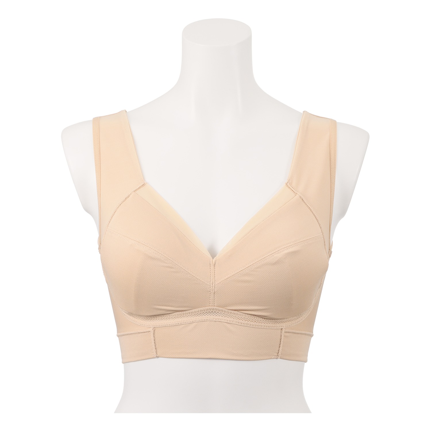 エイジングサポート 吸水速乾 ソフトフィット ブラジャー２枚セット