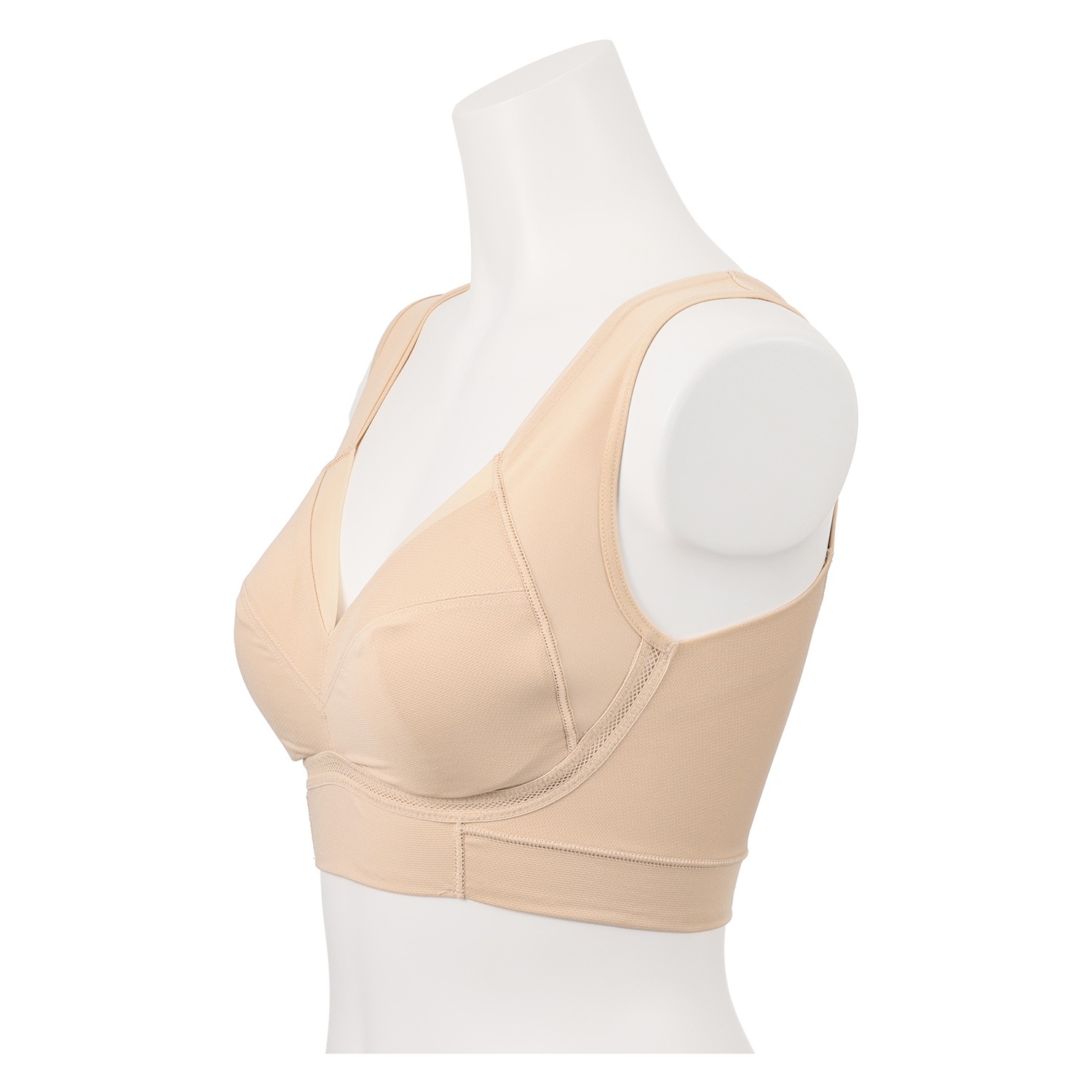 エイジングサポート 吸水速乾 ソフトフィット ブラジャー２枚セット