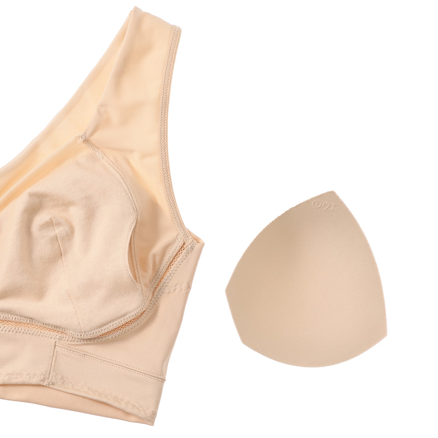 エイジングサポート 吸水速乾 ソフトフィット ブラジャー２枚セット