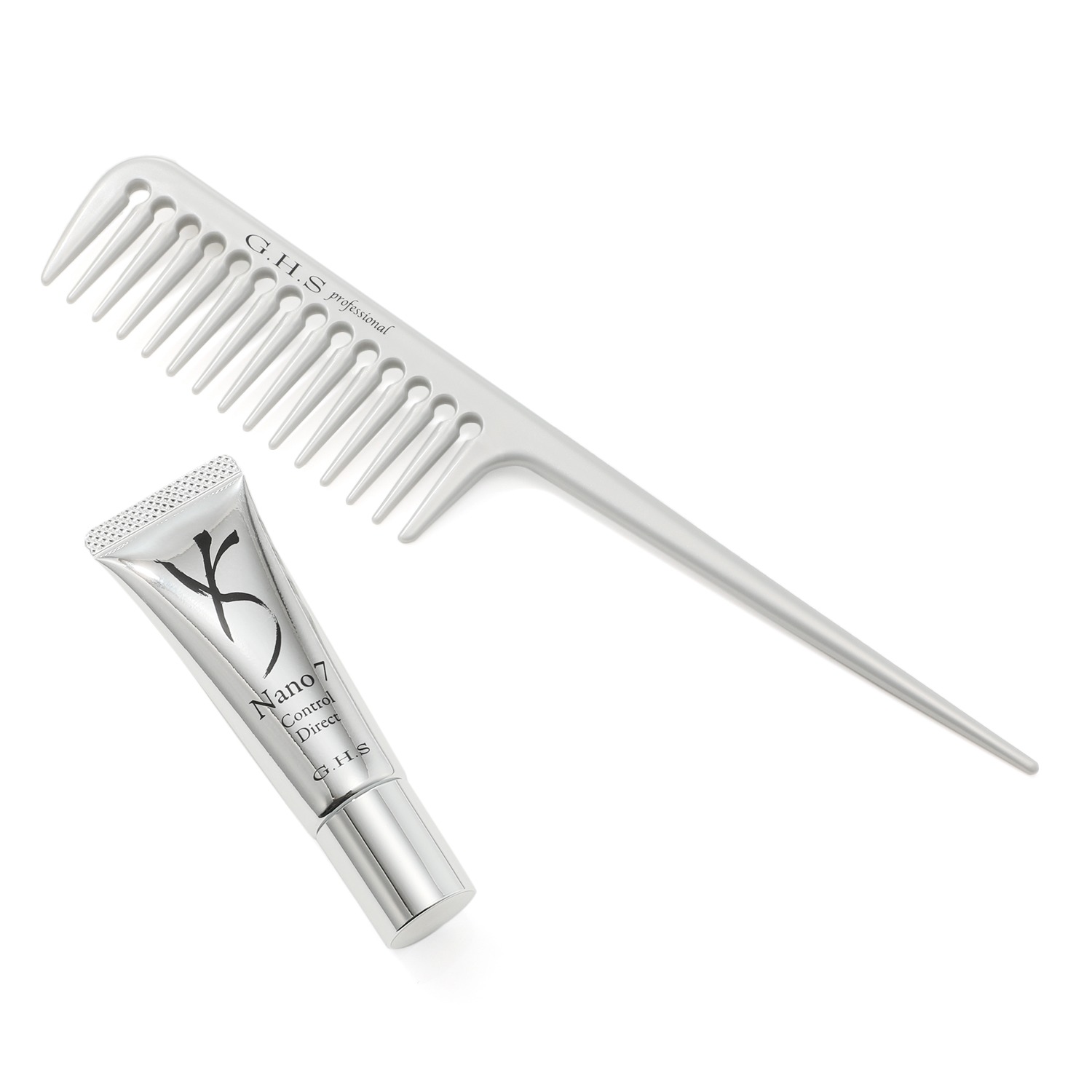 ジーエイチエス 独自技術を用いて開発 ハリ潤いのある頭皮へ ナノ　７ コントロール　ダイレクト スペシャルセット