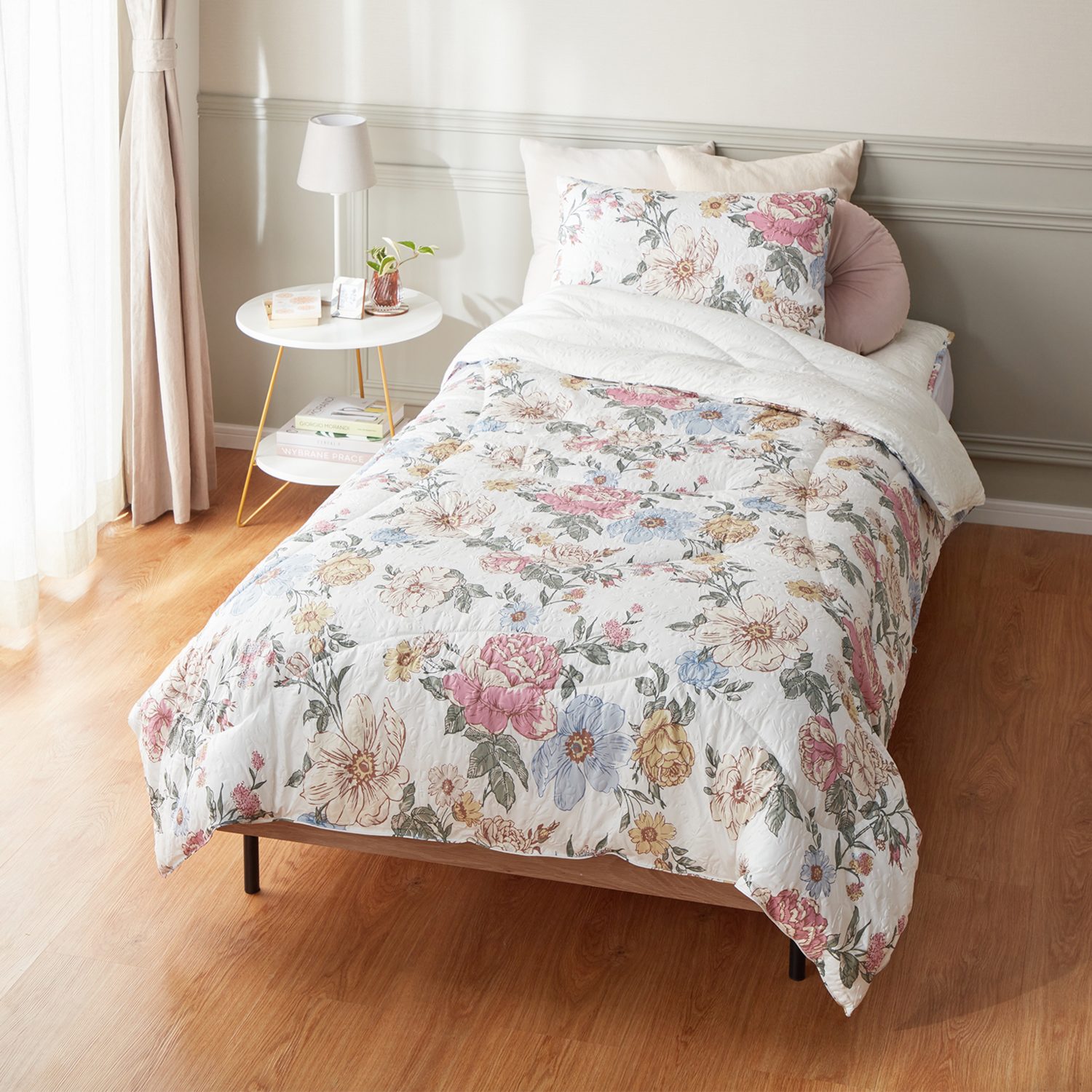 ＜シングル＞モリリン メルティーリッチダウン ほこりが出にくい ウォッシャブル ふわもちケット 