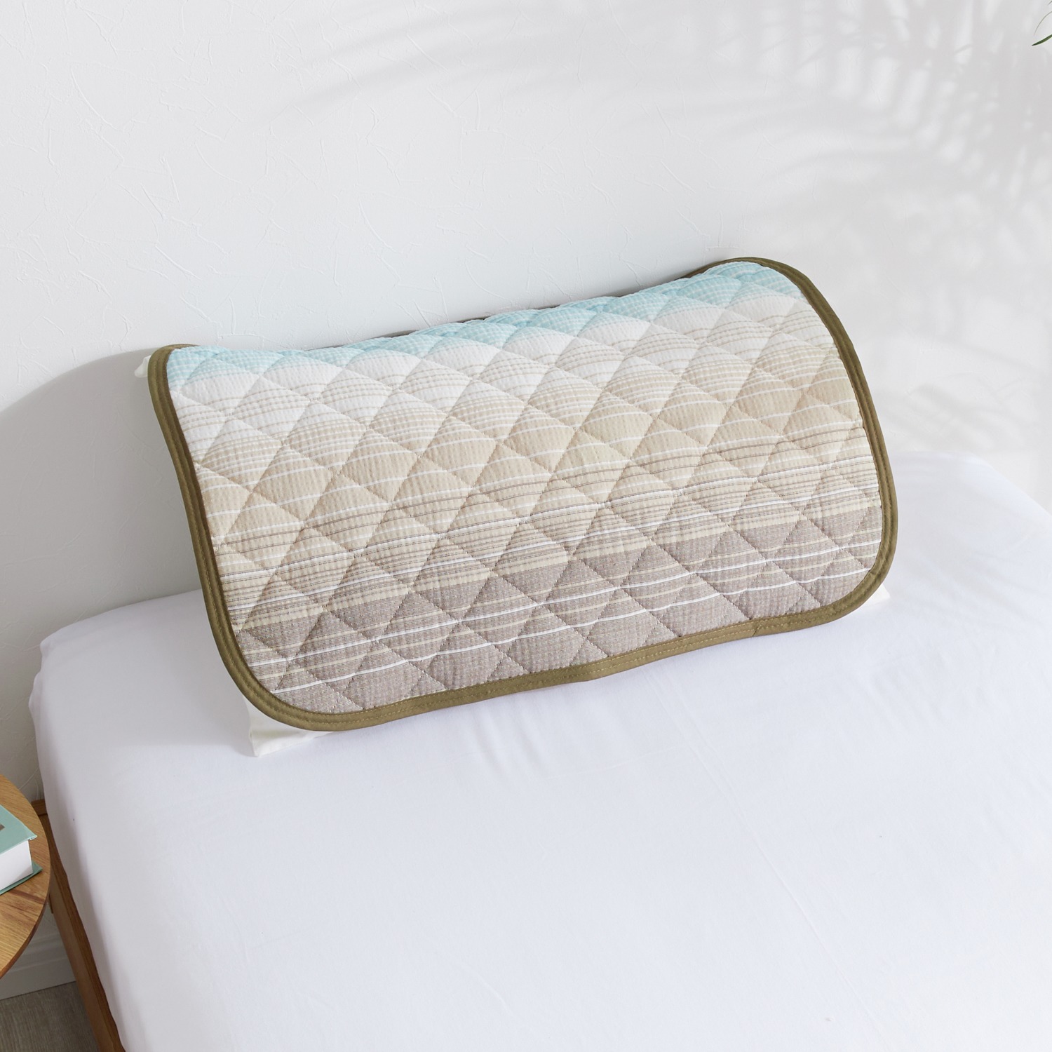 モリリン しゃりっと涼感 綿しじら織 消臭枕パッド同色３枚組 