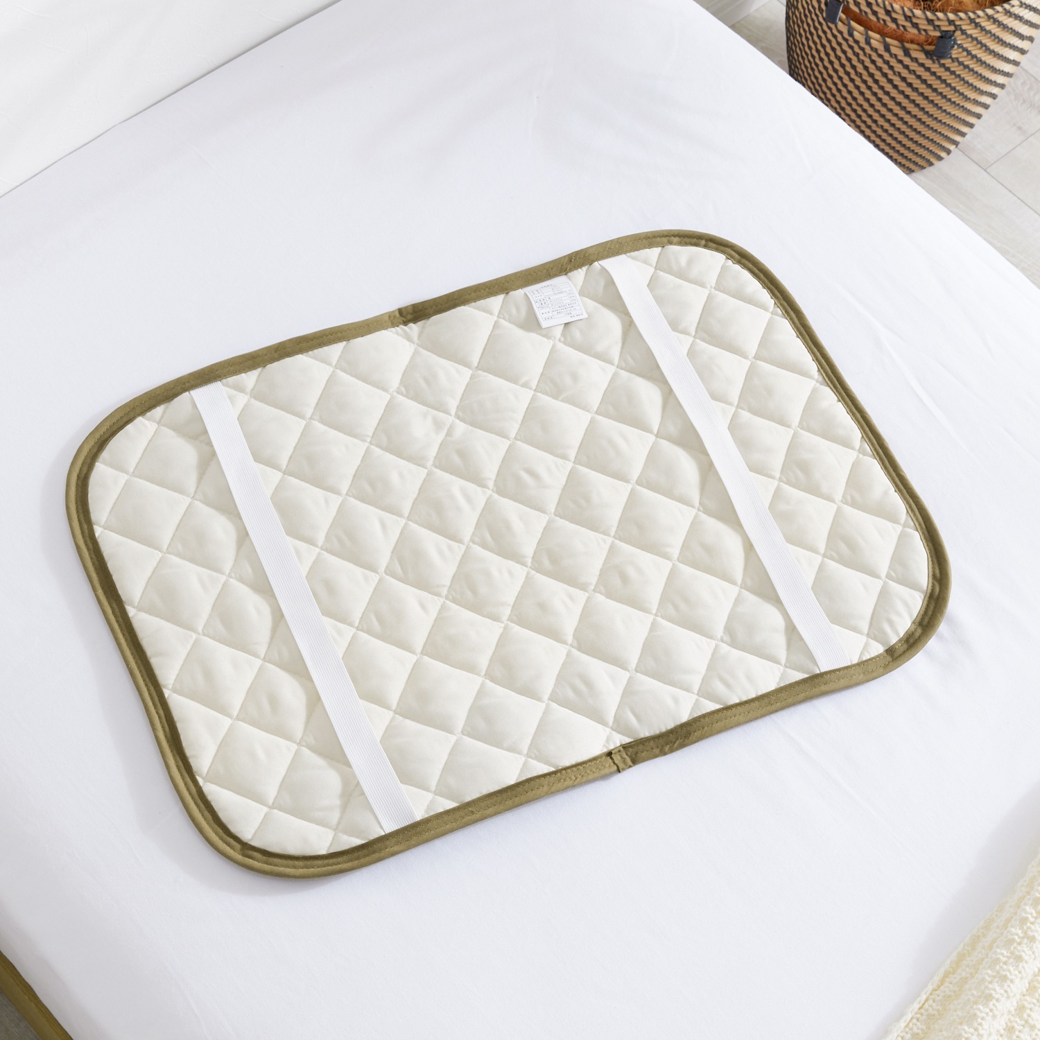 モリリン しゃりっと涼感 綿しじら織 消臭枕パッド同色３枚組 