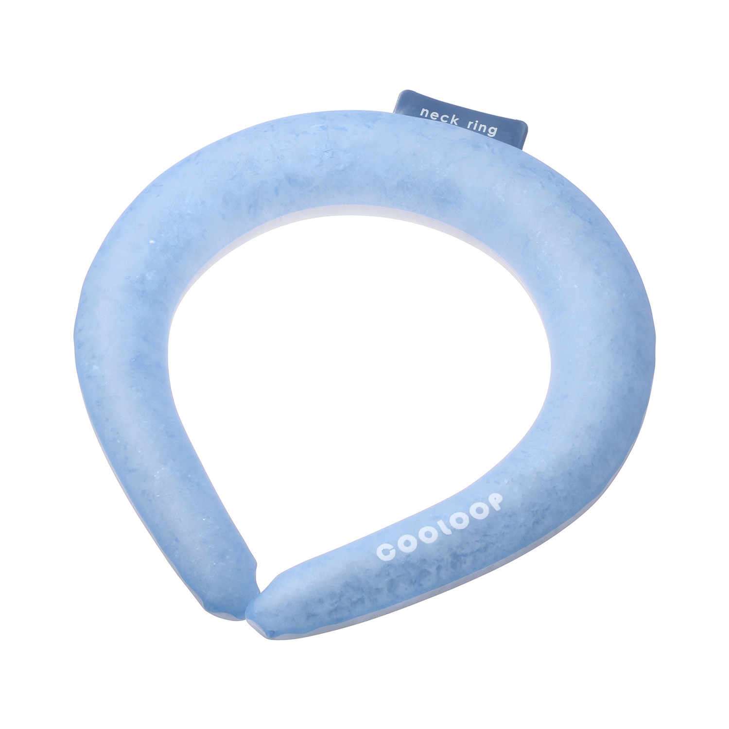 特殊素材でひんやり！ 心地良い冷たさを楽しめる ＣＯＯＬＯＯＰ ネックリング２個セット 保冷ケース付