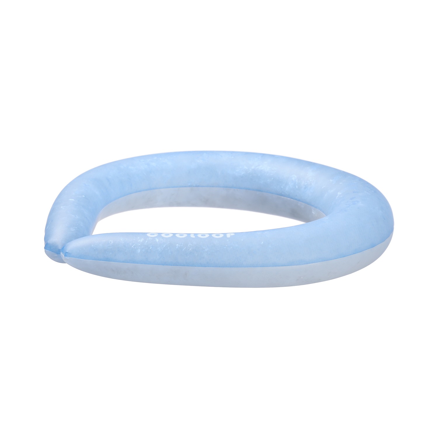 特殊素材でひんやり！ 心地良い冷たさを楽しめる ＣＯＯＬＯＯＰ ネックリング２個セット 保冷ケース付