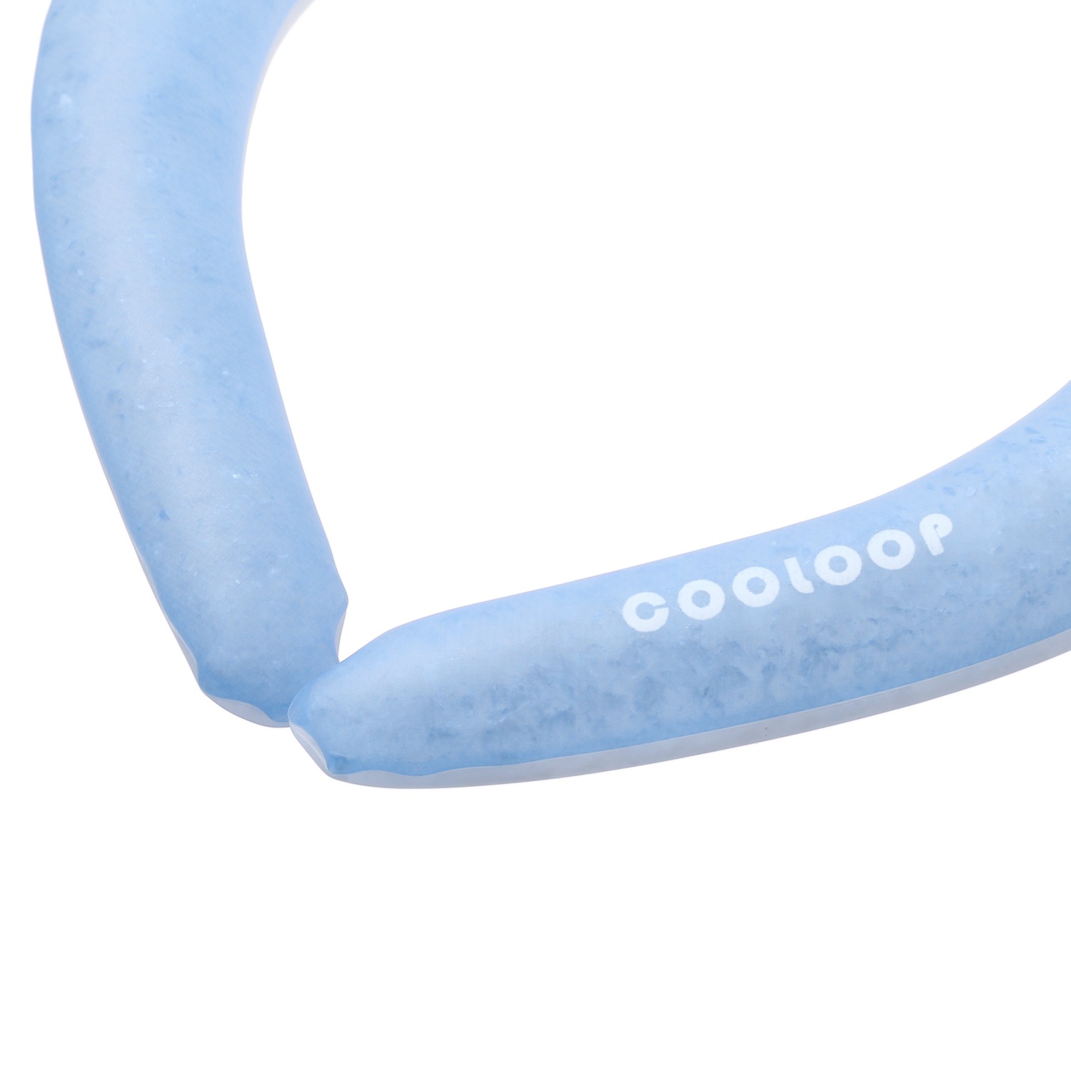 特殊素材でひんやり！ 心地良い冷たさを楽しめる ＣＯＯＬＯＯＰ ネックリング２個セット 保冷ケース付