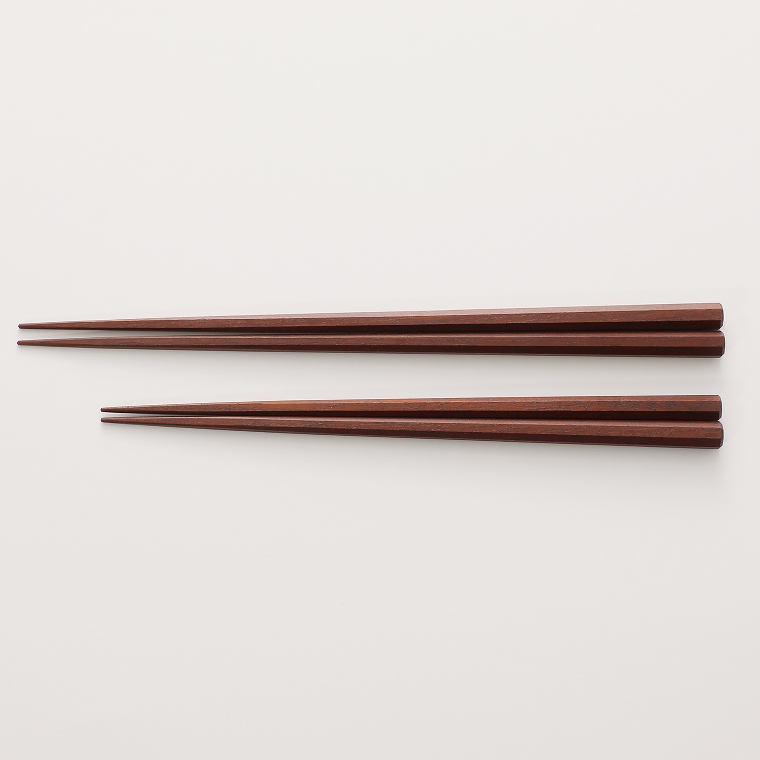 日本橋・川上商店 江戸唐木箸 匠技八角先角先細箸 ２膳セット