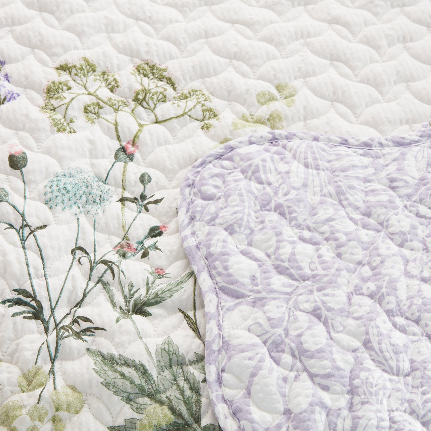 ＜正方形＞大津毛織 やわらかリップル リバーシブルマルチカバー 