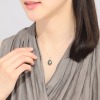 ジュペレ　ジョーヌ １０Ｋ ピーコックカラー 黒蝶パール 一粒ペンダントトップ