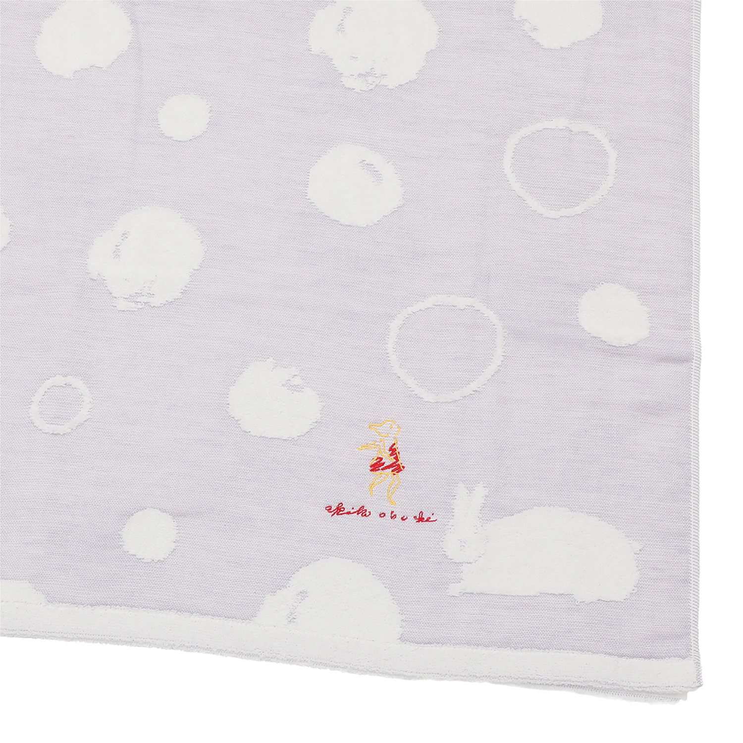 ワンダフルワールド ｂｙ　アキコオブチ ガーゼとパイルの やさしい肌ごこち バスタオル 同色２枚組