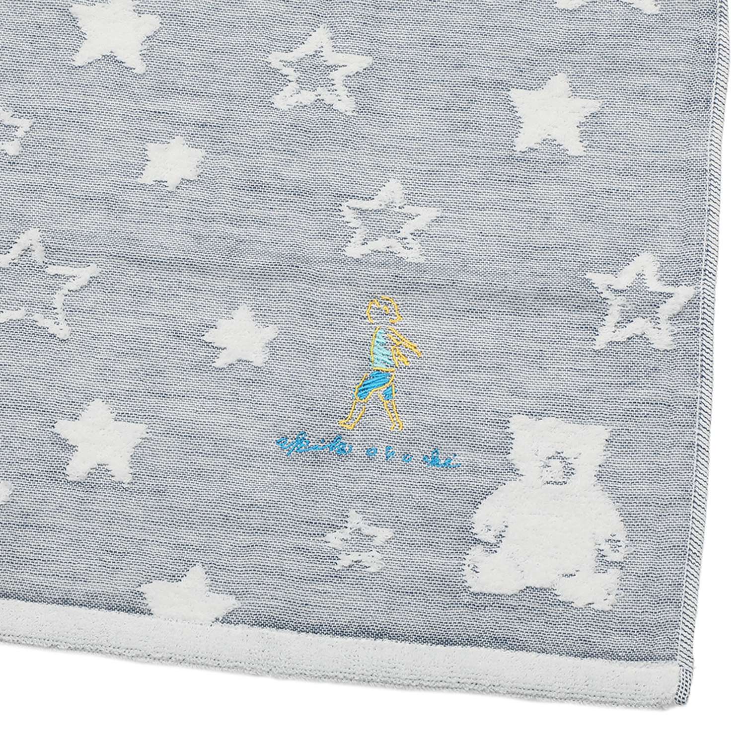 ワンダフルワールド ｂｙ　アキコオブチ ガーゼとパイルの やさしい肌ごこち ウォッシュタオル 同色４枚組