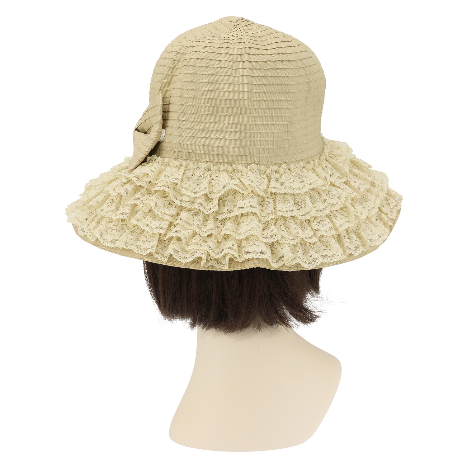 ラ　ルイス ＵＶカット レーシーハット＆ ＵＶカット レースショート手袋