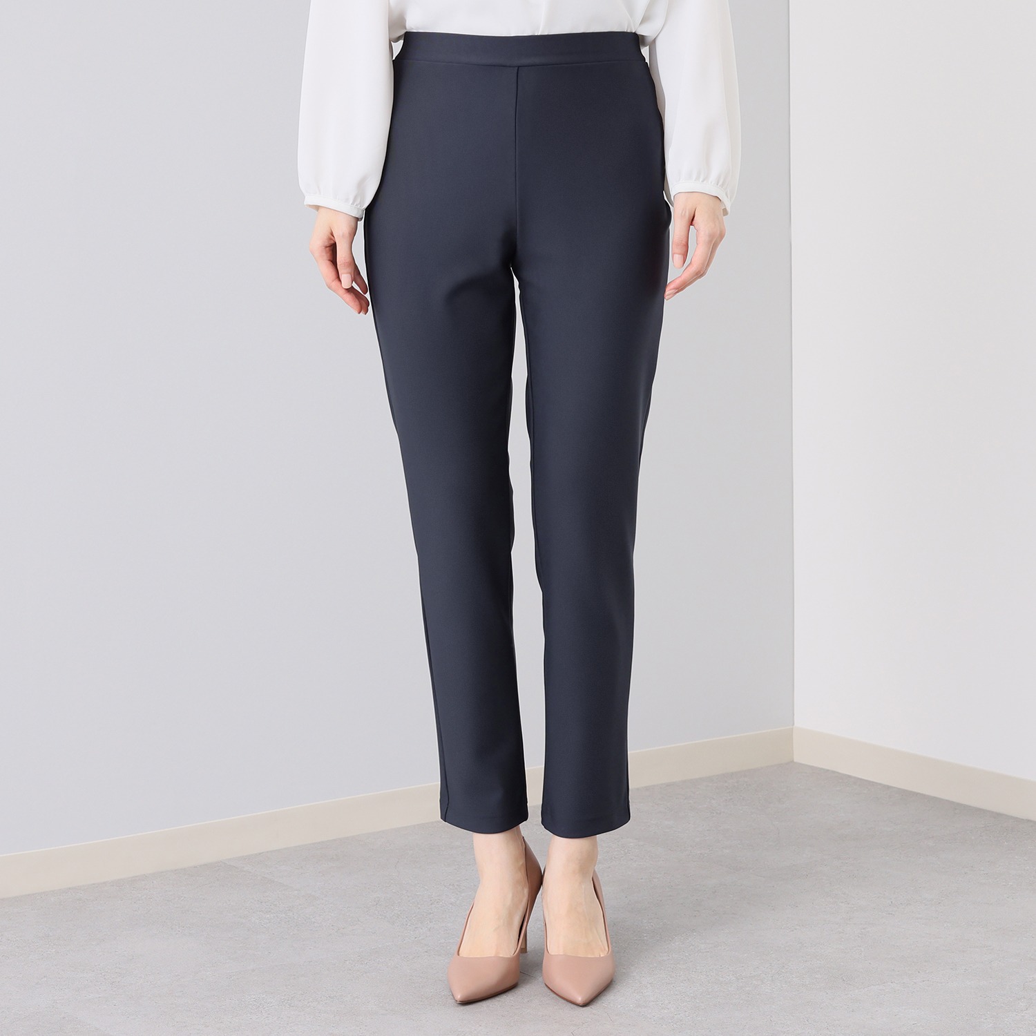 有木 ジャパンメイド はっ水スリムパンツ＆テーパードアンクルパンツ