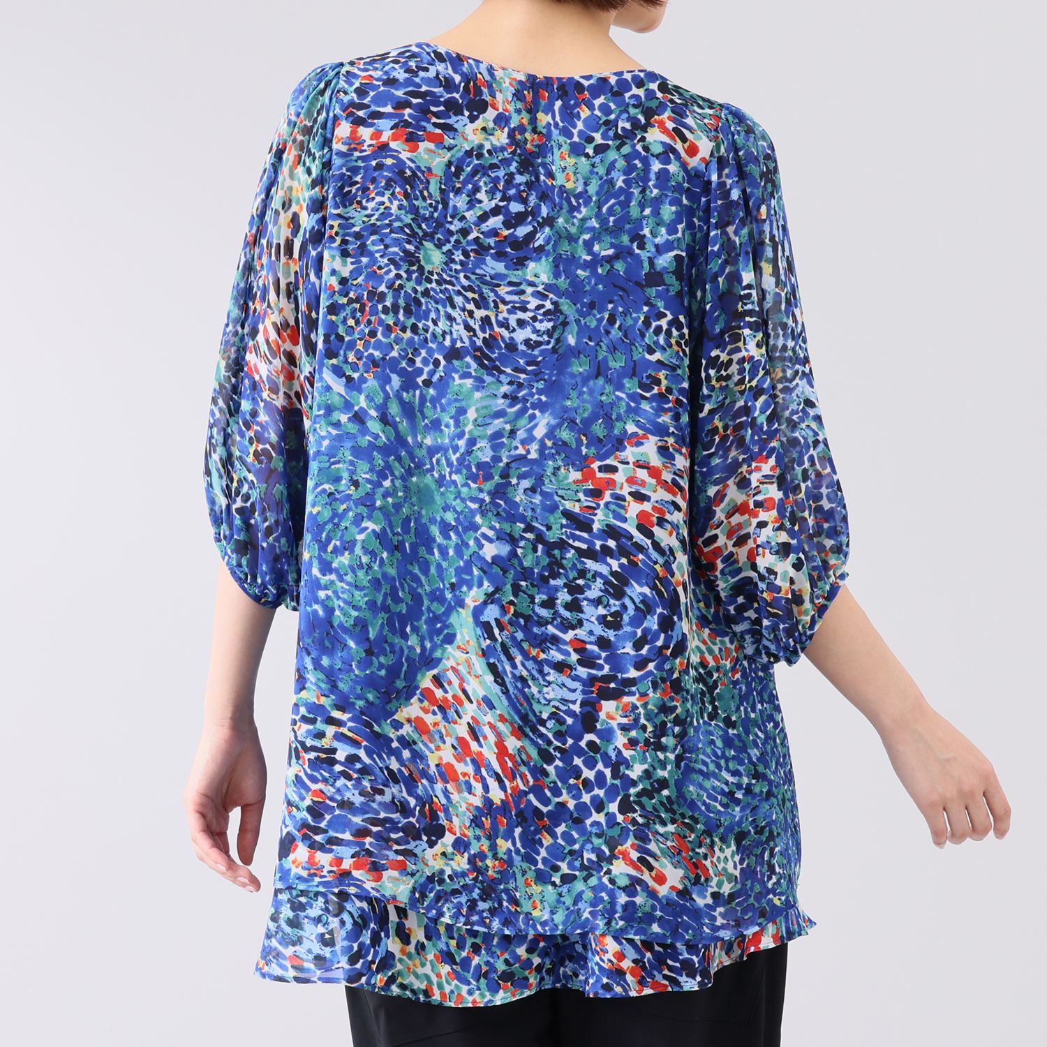 ダジュール シフォンチュニック