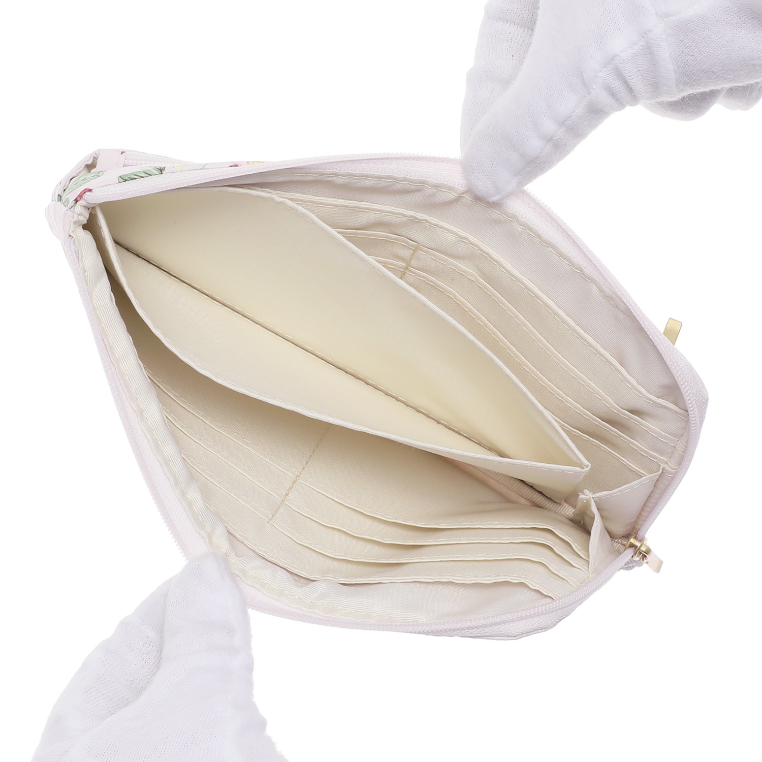 ウェッジウッド ワイルドストロベリー 軽量　マルチウォレット