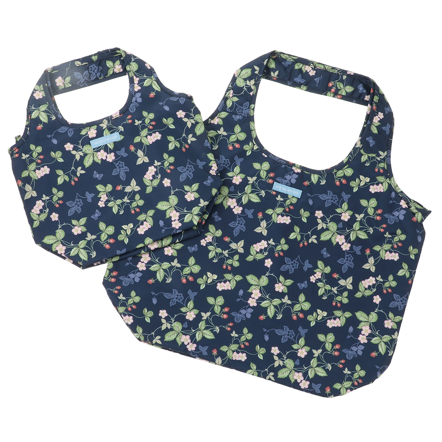 ウェッジウッド ワイルドストロベリー はっ水　保冷マイバッグ 大小２個セット