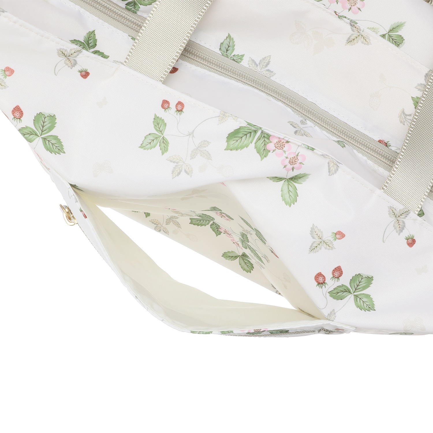 ウェッジウッド ワイルドストロベリー ポケッタブルトートバッグ