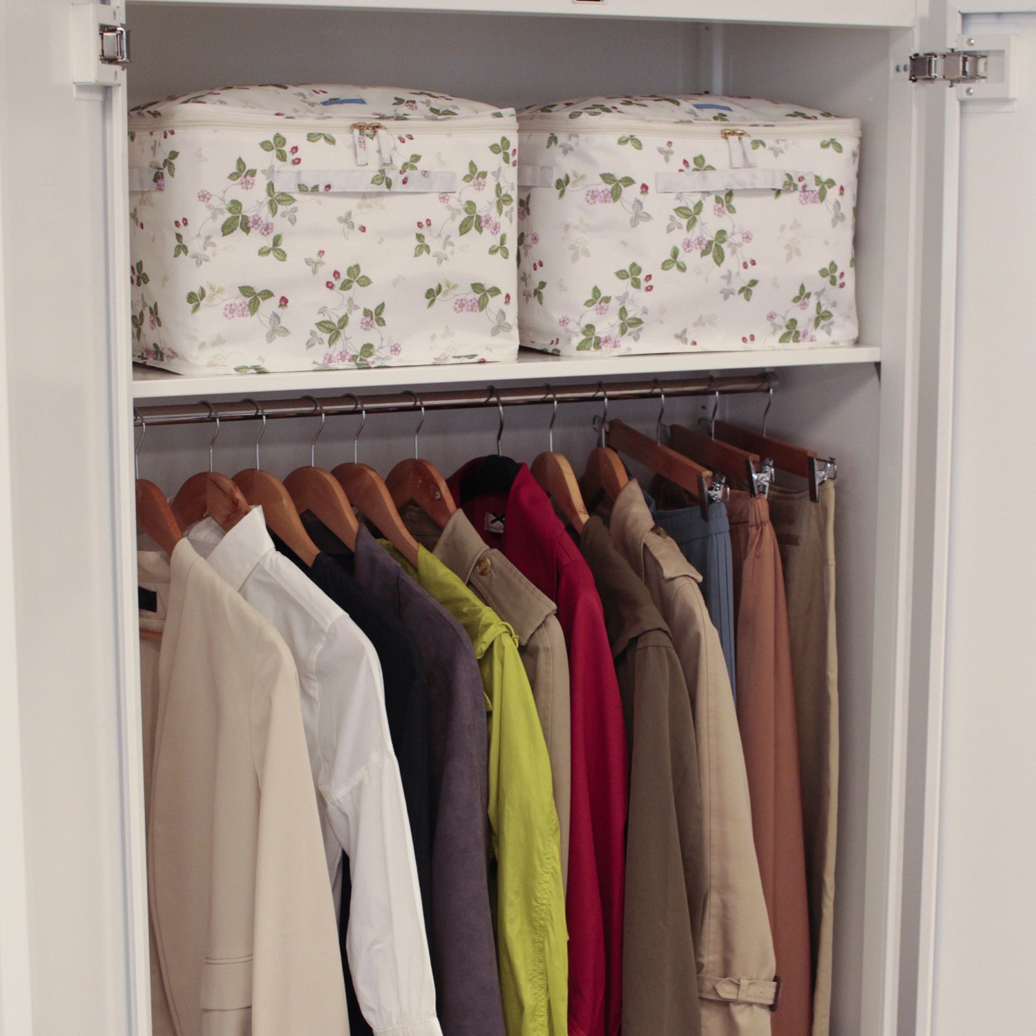 ウェッジウッド ワイルドストロベリー 深型収納ケース ２個セット