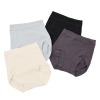 ジュエル 抗菌防臭 オーガニックコットン混 ショーツ４枚セット