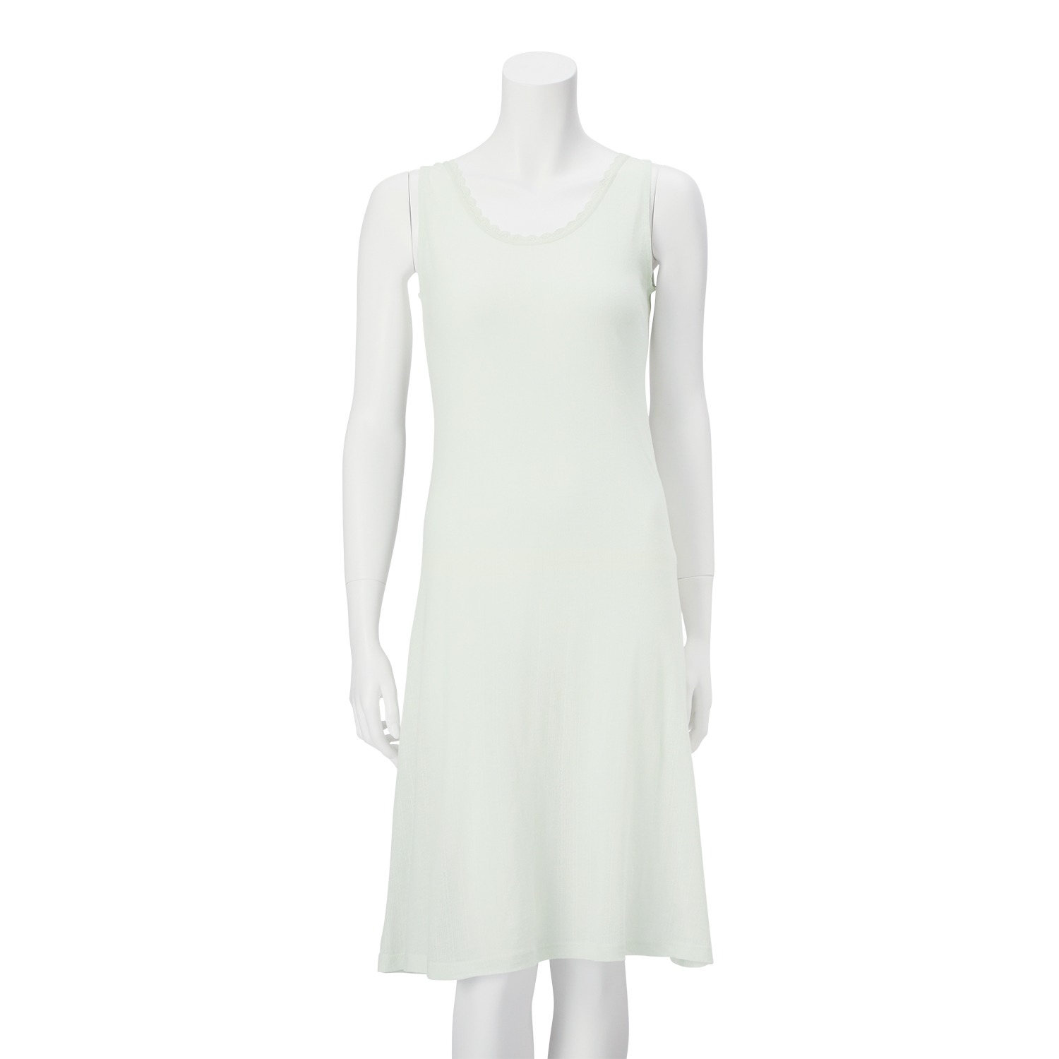 ジュエル 抗菌防臭 コットン１００％ エアリーメッシュ ロングスリップ３枚セット