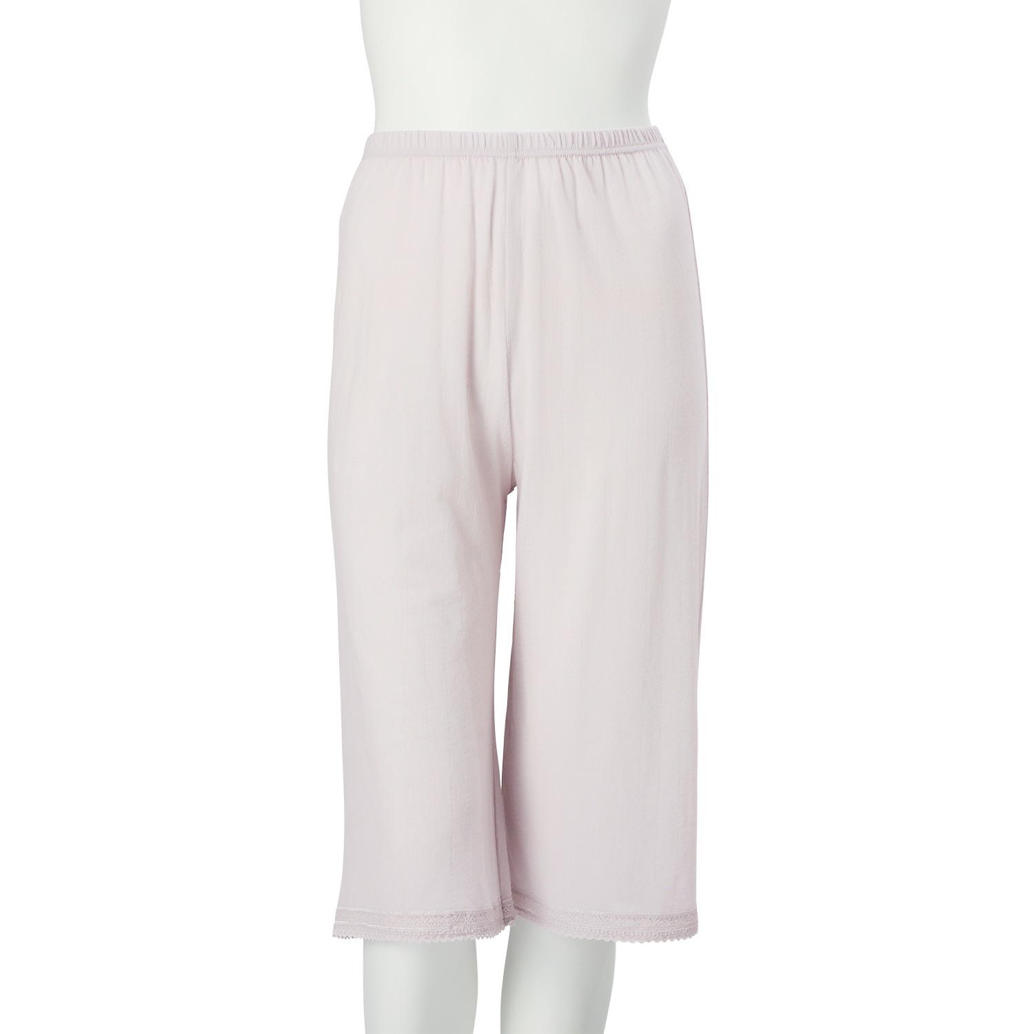 ジュエル 抗菌防臭 コットン１００％ エアリーメッシュ ロングペチパンツ ３枚セット