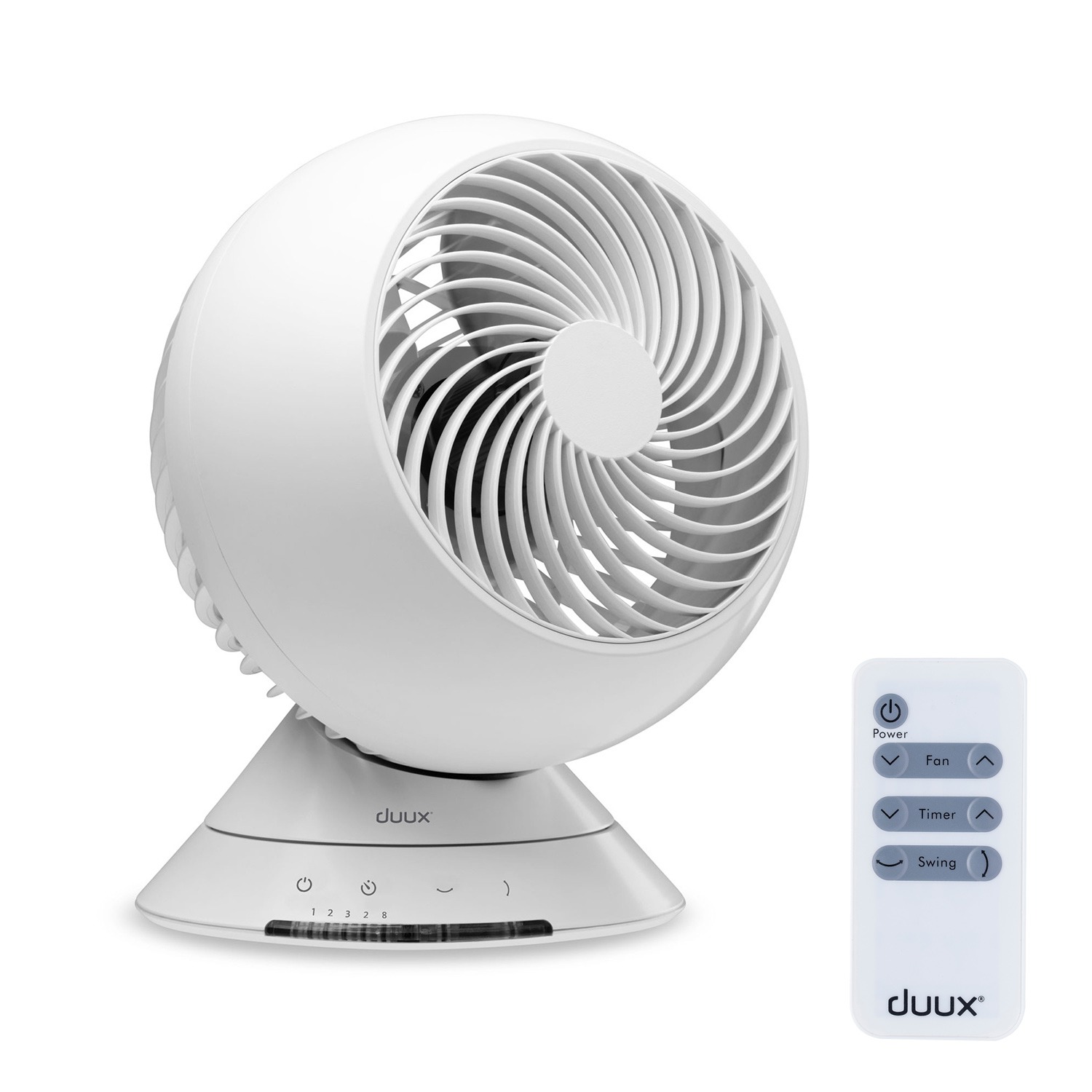 デュクス やさしい風も パワフルな風もおまかせ！ グローブ ３Ｄサーキュレーター 