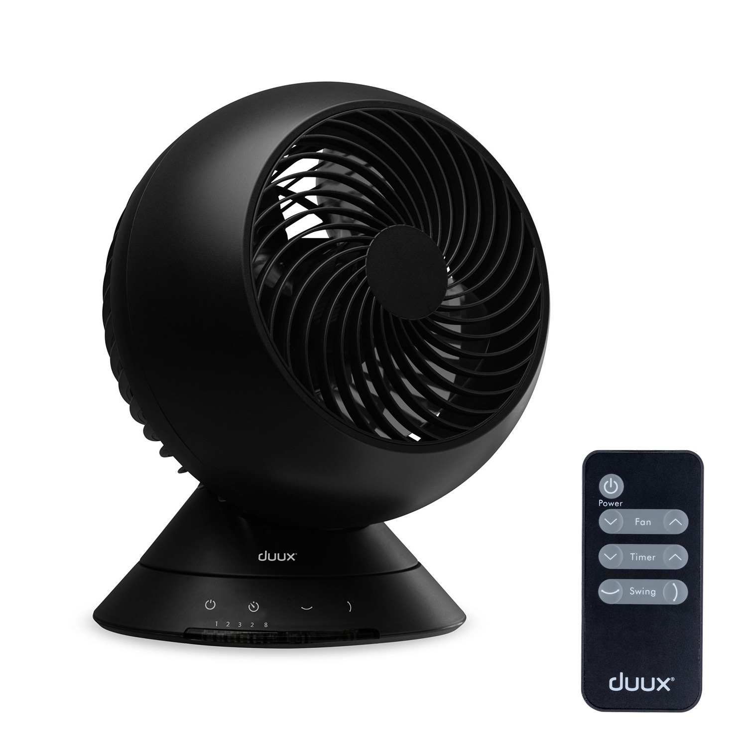 デュクス やさしい風も パワフルな風もおまかせ！ グローブ ３Ｄサーキュレーター 