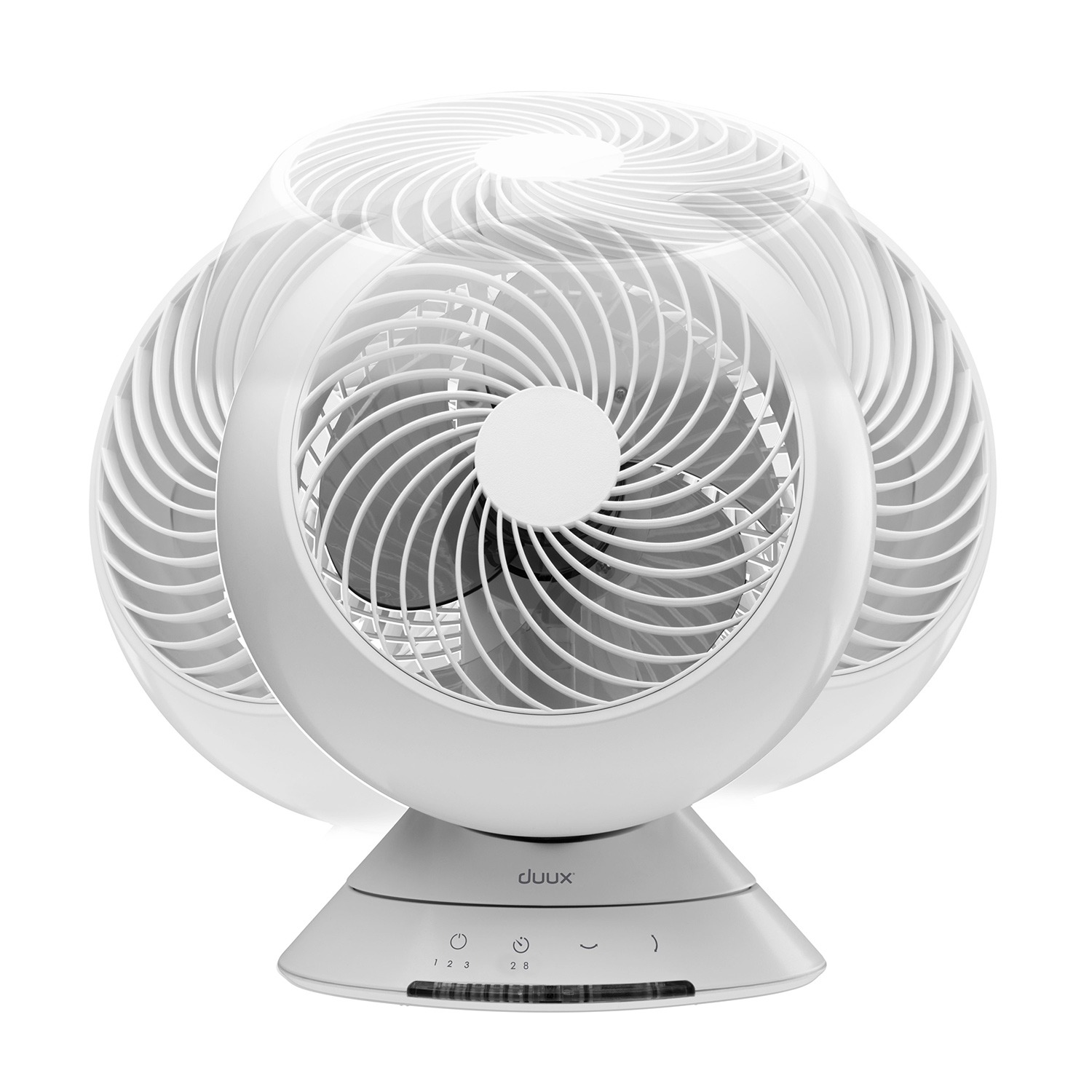 デュクス やさしい風も パワフルな風もおまかせ！ グローブ ３Ｄサーキュレーター 