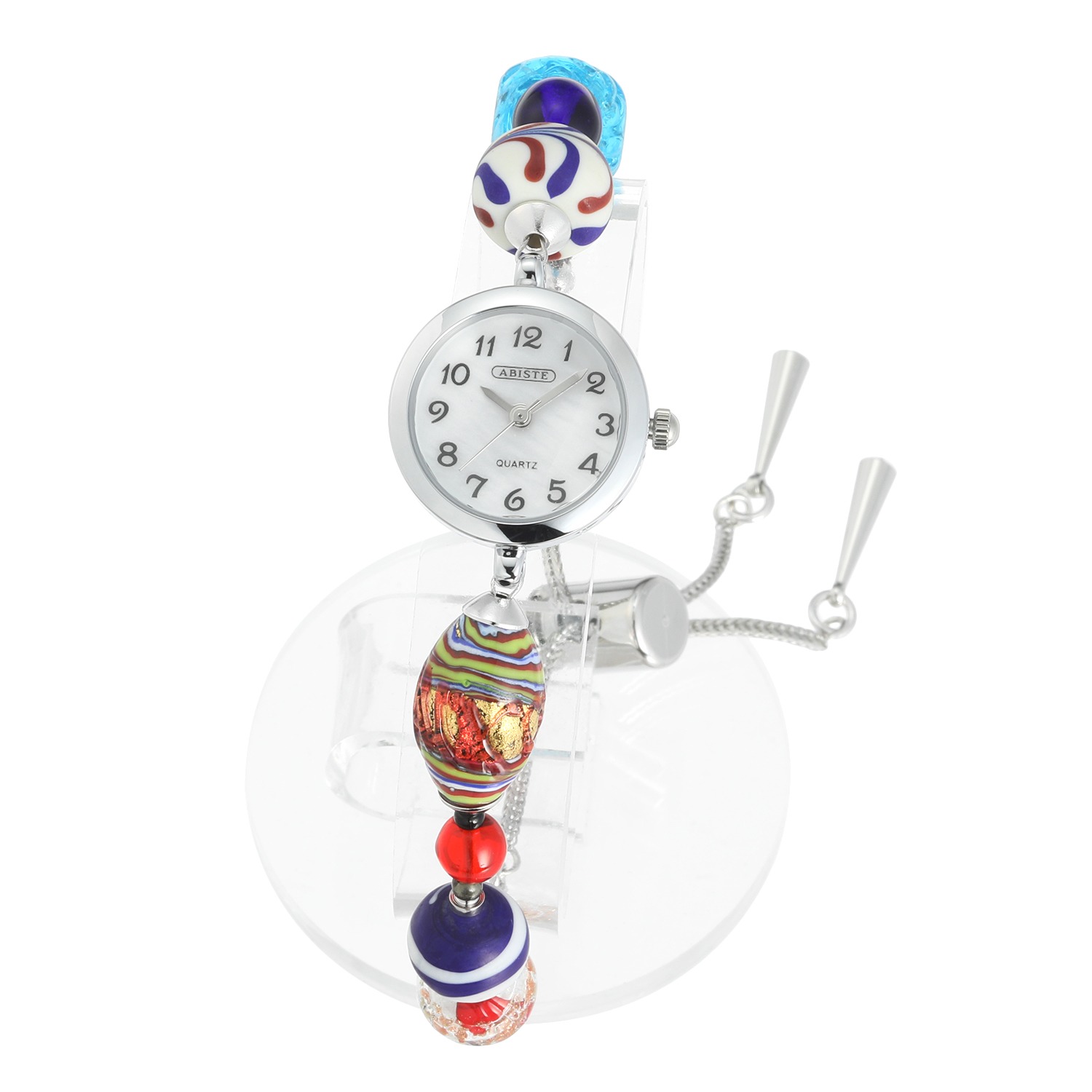 ラグーナ ベネチアンガラス コードロック式 腕時計