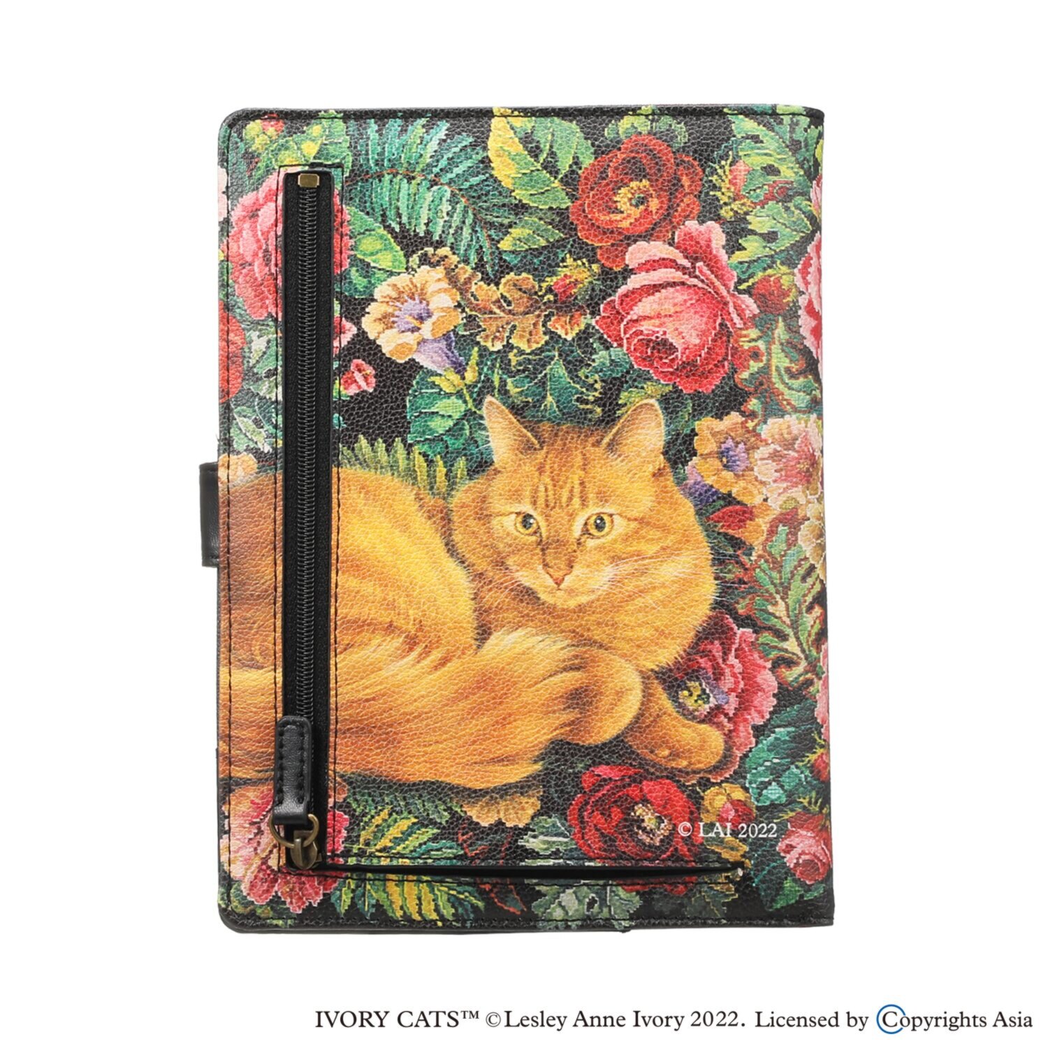 ディアカーズ おくすり手帳＆ おくすり手帳ケースセット “アイボリーキャッツ”