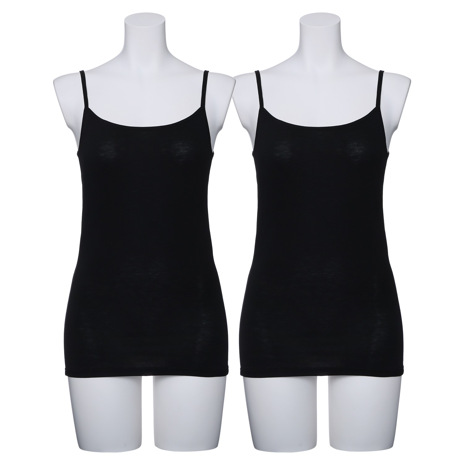 肌優フェムケア 汗ばむ季節でも快適！ キャミソール 同色２枚セット