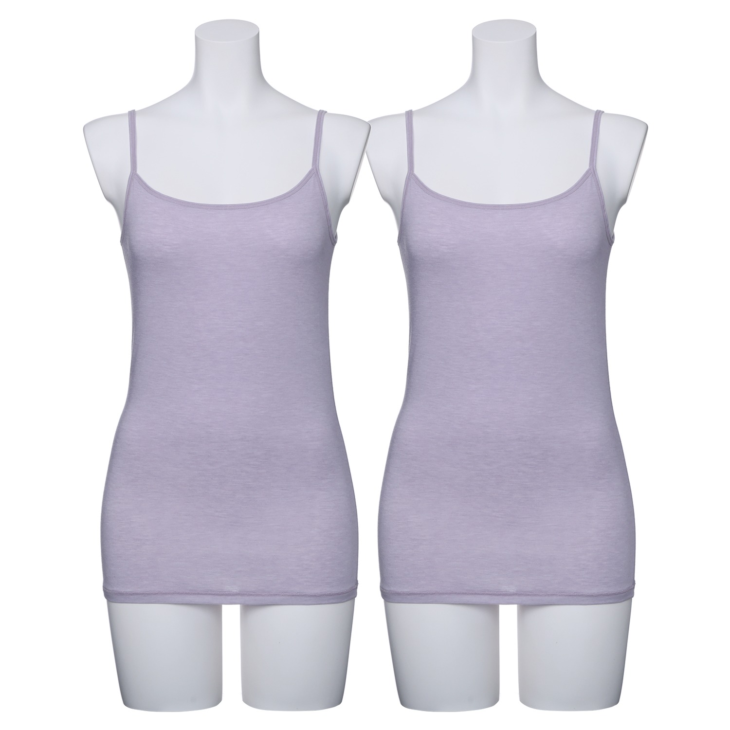肌優フェムケア 汗ばむ季節でも快適！ キャミソール 同色２枚セット