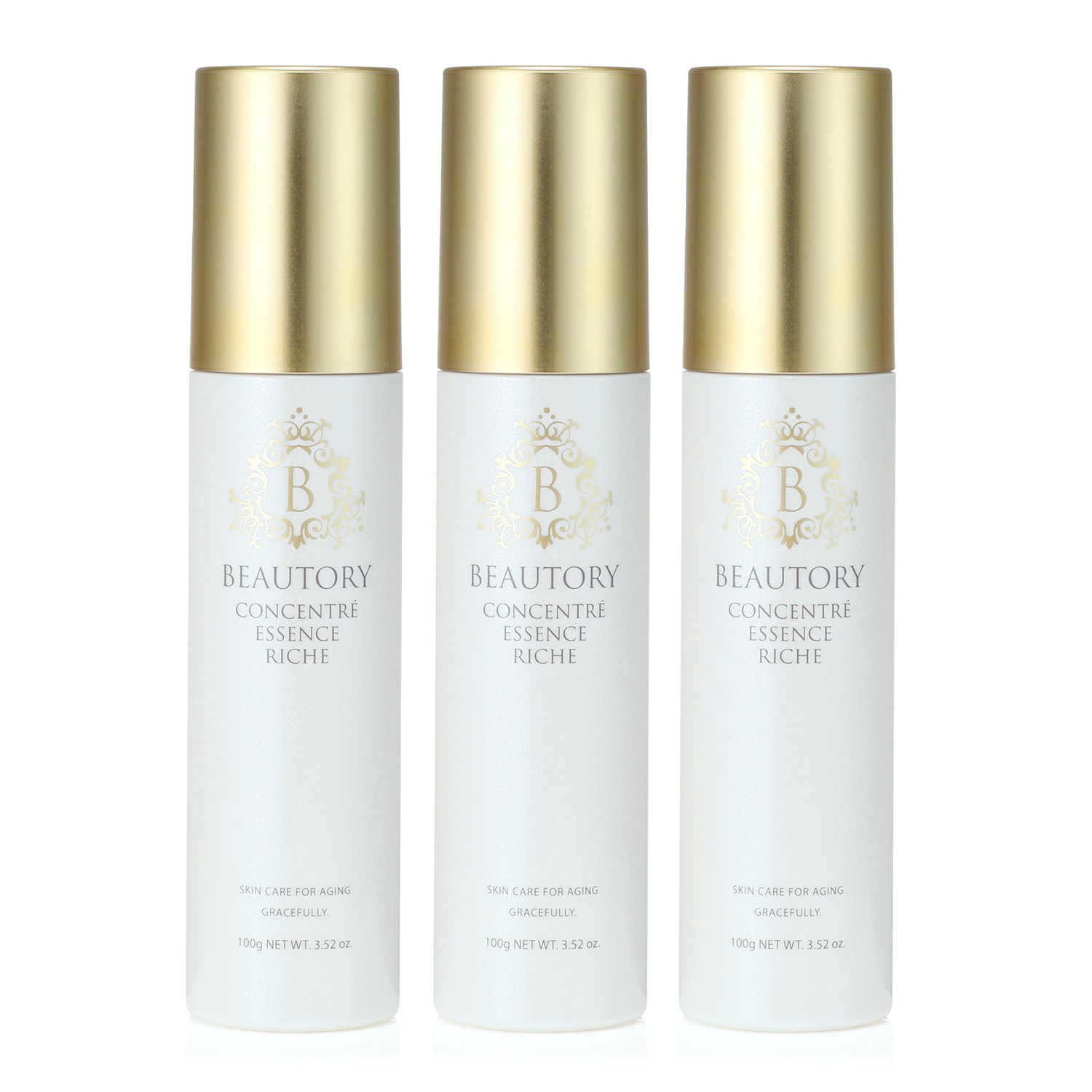 ビュートリー 美容成分９９％配合！ 潤いハリ肌へ導く美容液 コンセントレート エッセンス　リシェ ３本セット