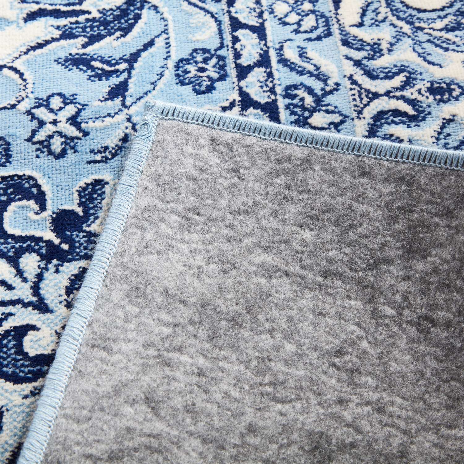 ＜１９０×１９０ｃｍ＞ベルギー製 さらさら綿混 シルクタッチカーペット 