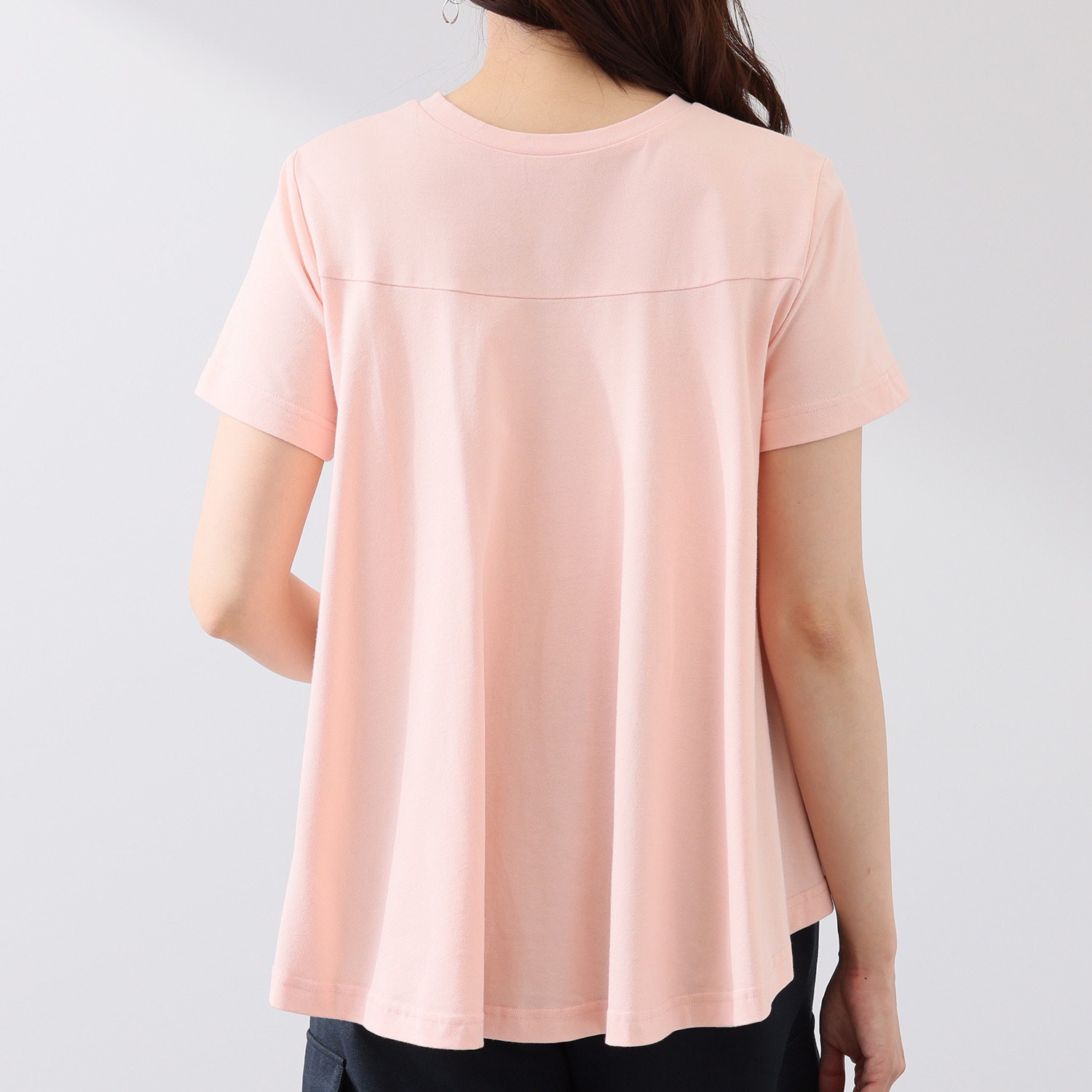 イシカワラボ★ヒトミ コットンジャージー オーロラシルエット プルオーバー