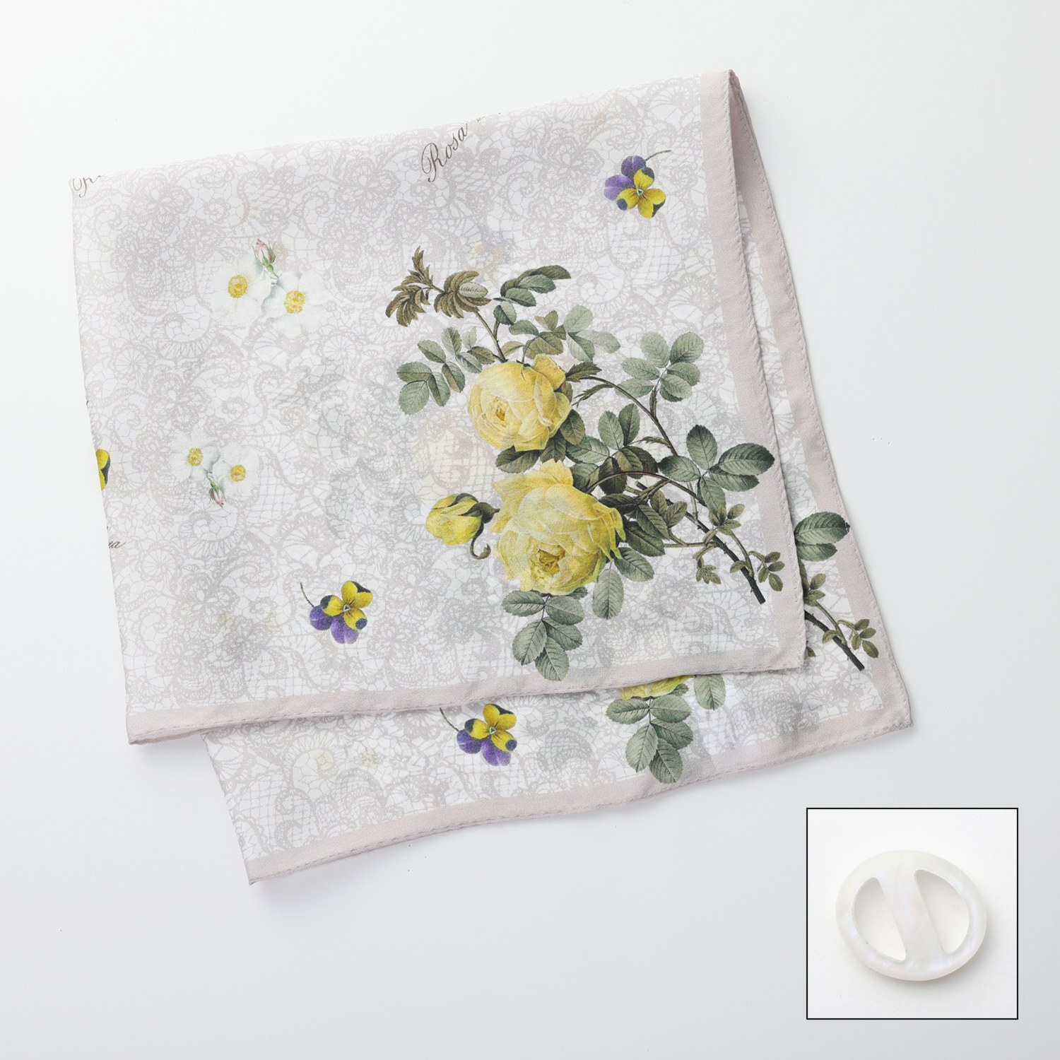 ルドゥーテコレクション 京友禅シルクスカーフ